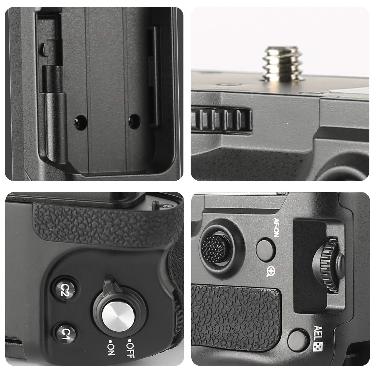 Meike Mk A7R Iv Professional Vertical Battery Grip Compatible With Sony A7Iv A7Riv A9Ii