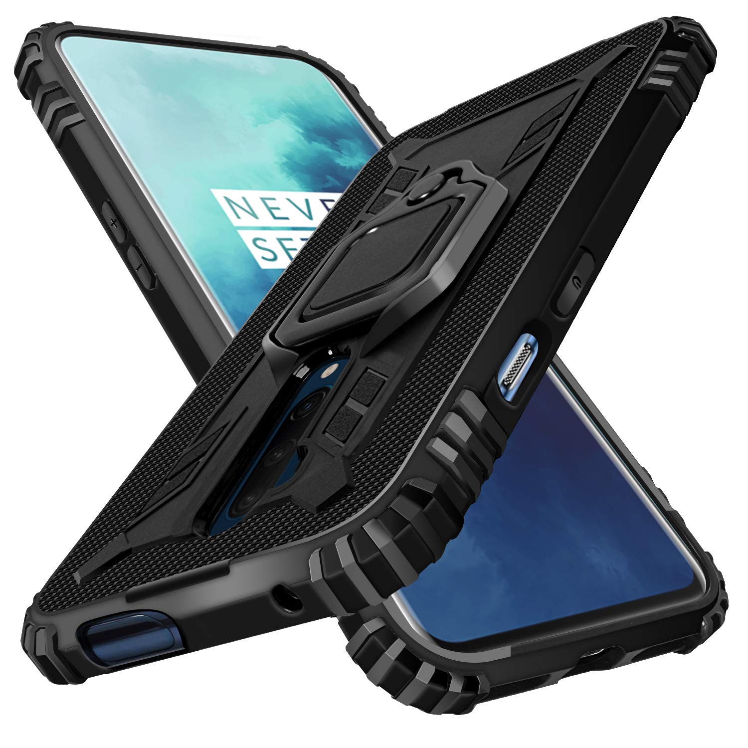Shields Up Oneplus 7 Pro Case | 10Ft. Drop Tested | Carbon Case | Ultra Slim | Lightweight | Scratch Resistant | Shockproof Rugg
