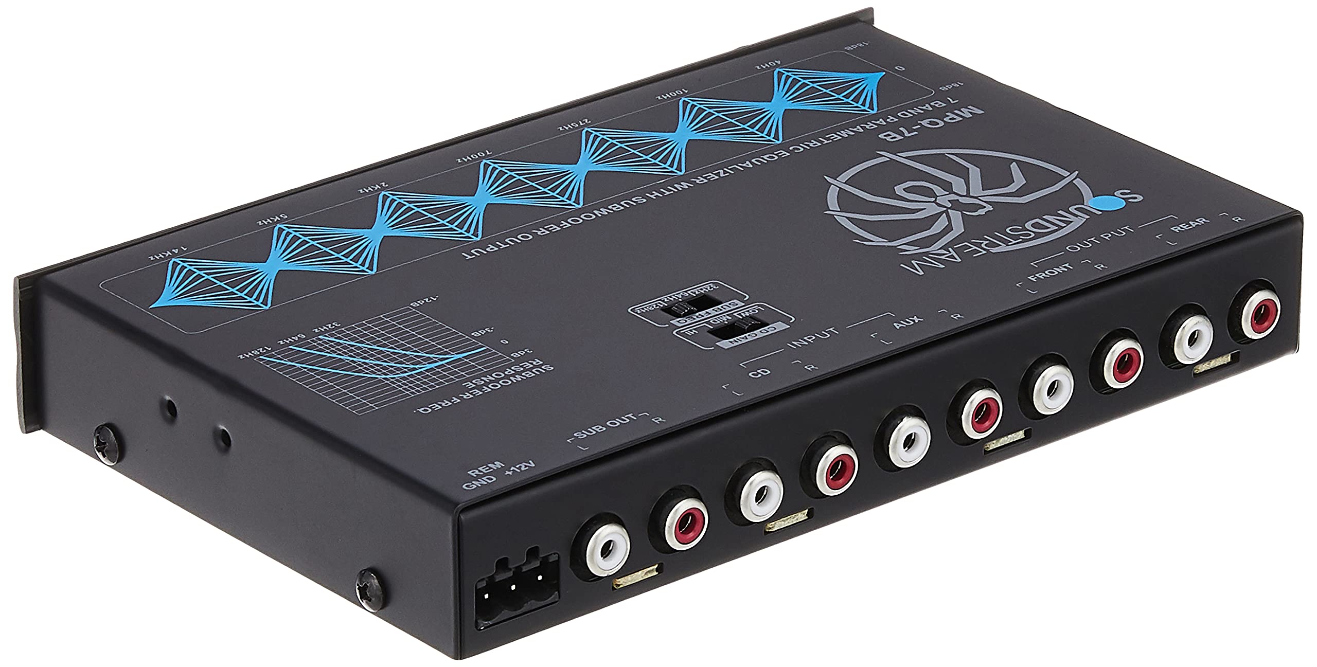 Soundstream Mpq 7B 7 Band 1/2 Din Equalizer
