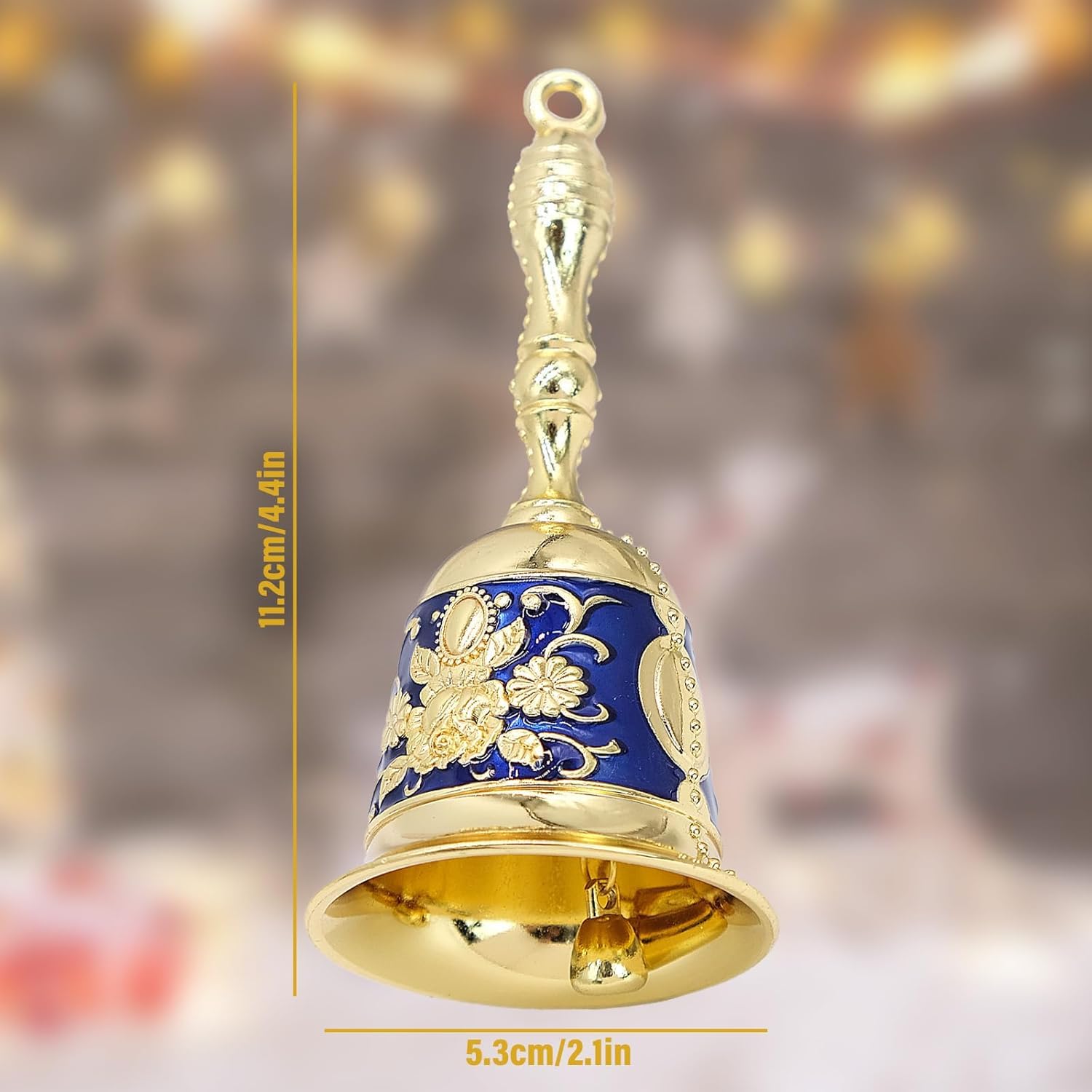 Handbell, Small Hand Bell Hand Call Bells Wedding Bells, Table Bell Service Bell For Restaurant, Hotel, Shops, Pet Training Bell