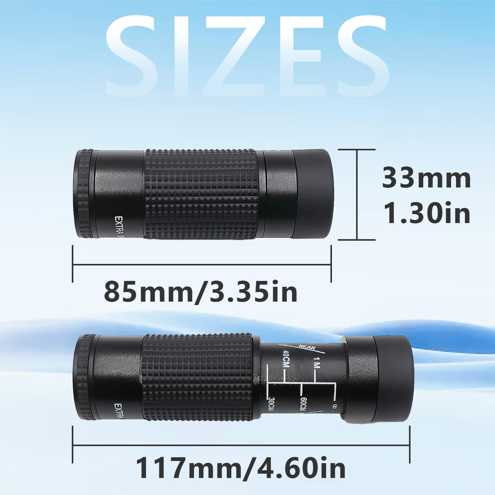 Extra Short Focus Reading Monocular,8X21Mm Short Distance/Close Focus Monocular,Monocular Telescope,High Definition Ultra Light