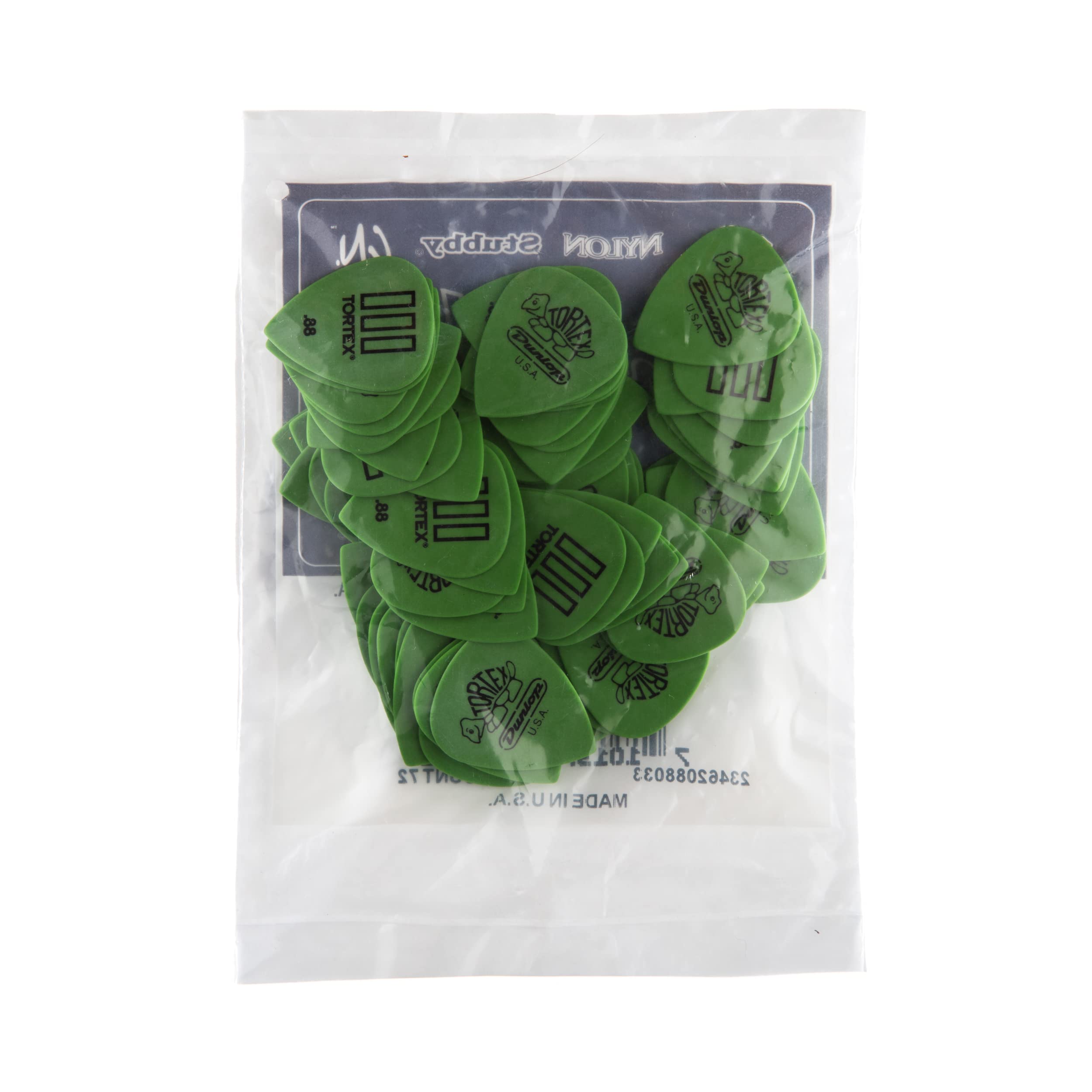 Dunlop 462R.88 Tortex� Tiii, Green, .88Mm, 72/Bag