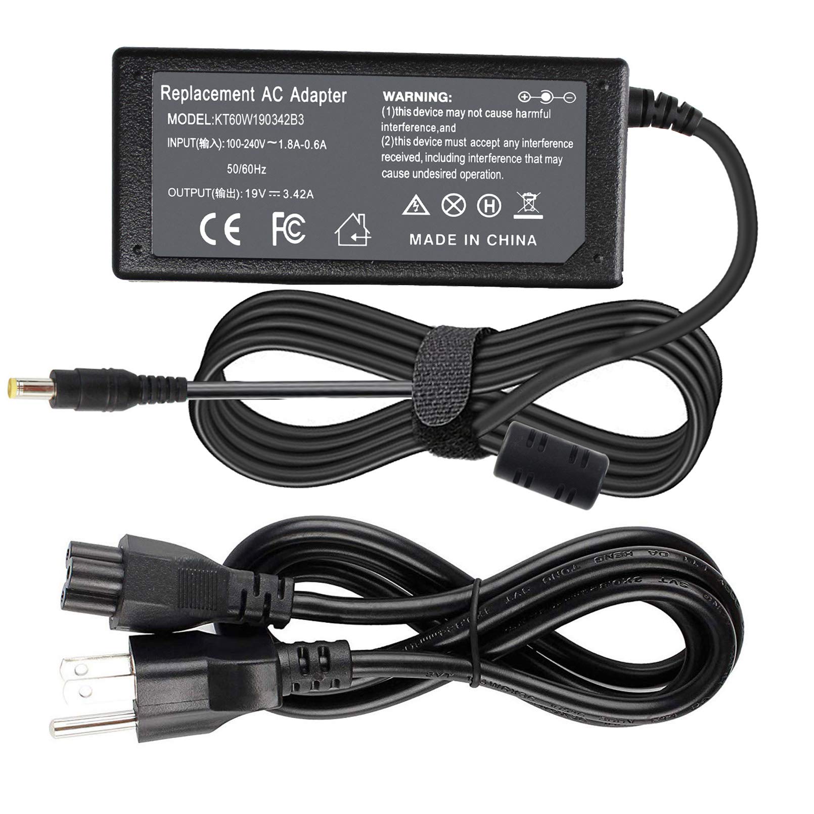 65W 45W Ac Adapter Charger For Acer Aspire N17Q3 A315 A515 A315 21 A315 41 A315 51 N15Q1 N16Q2 E5 575 Es1 512 Es1 572 Es1 531 Es1 711 E5 573 E1 572 E1 571 E1 570 V5 571 5253 5250 7560 Vn7 Es1 572 31Kw