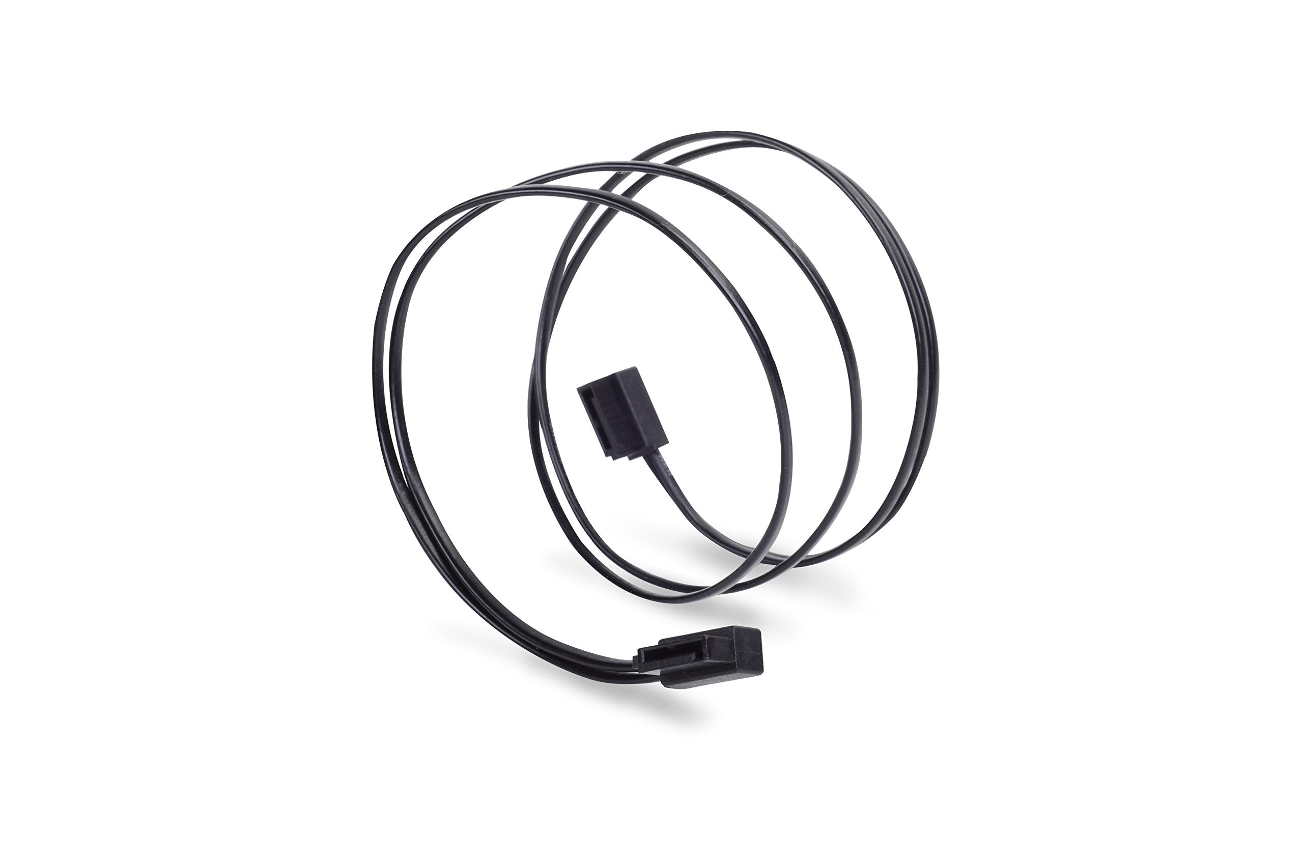 Silverstone Technology Sst Cp11B 500 Ultra Thin 6Gb/S Lateral 90 Degree Sata Cables With Custom Low Profile Connectors (Cp11B 50