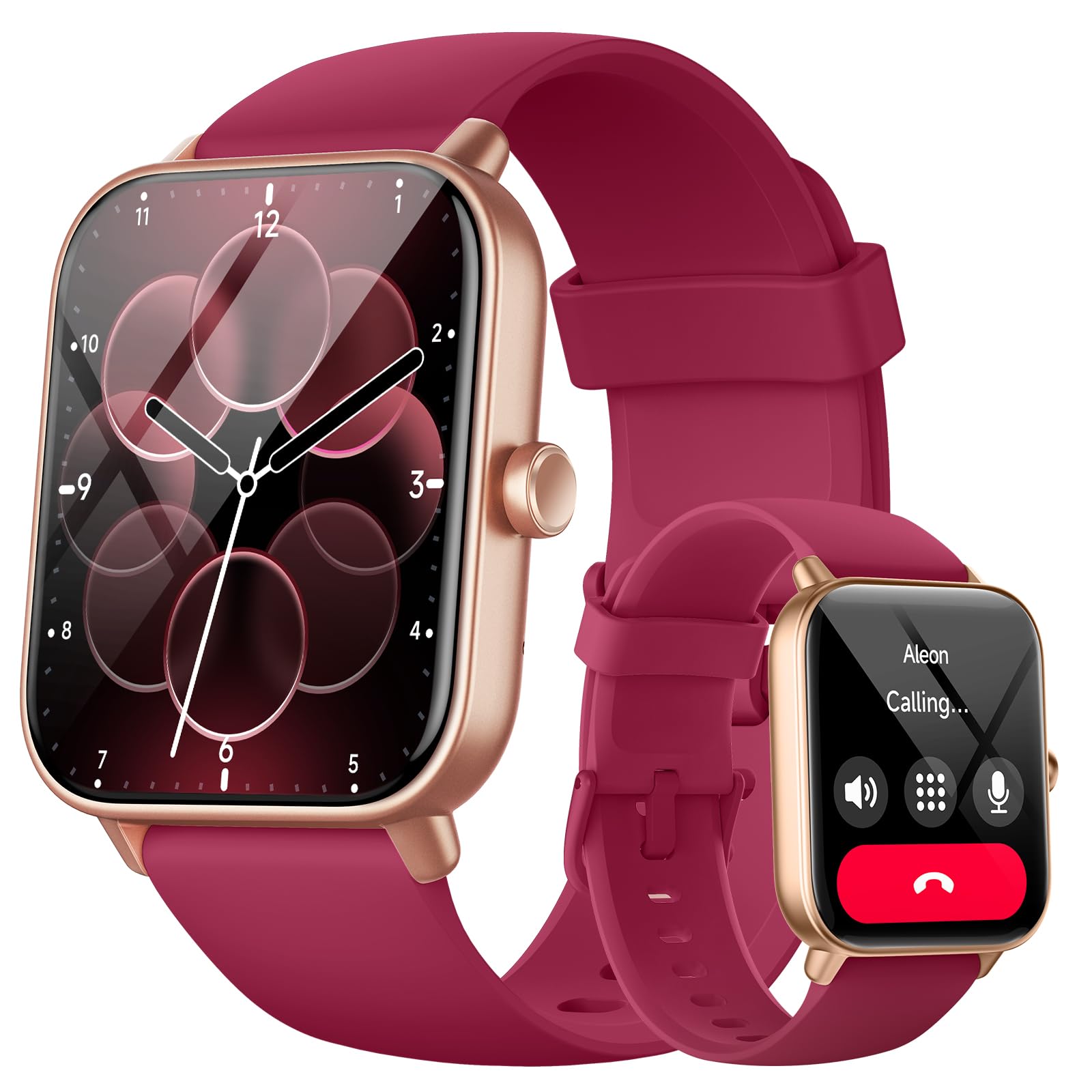 Smart Watch For Women Android & Iphone, 1.8 '' Touch Screen Fitness Tracker With Answer/Make Calls, Alexa Built-In, Smartwatches