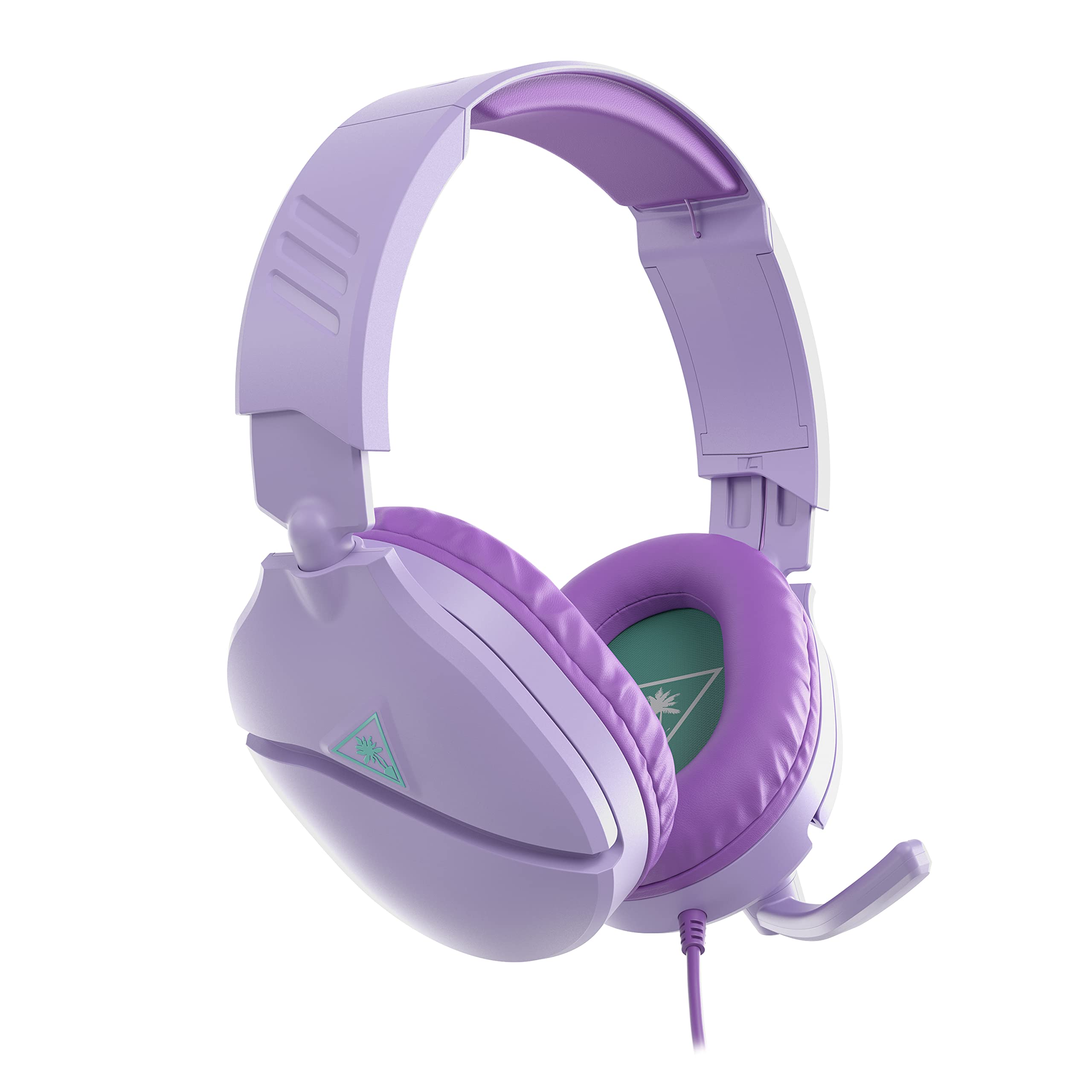 Turtle Beach Recon 70 Gaming Headset - Multiplatform for Xbox, PS5, PC - Lightweight, Flip-to-Mute Mic, Lavender, One Size