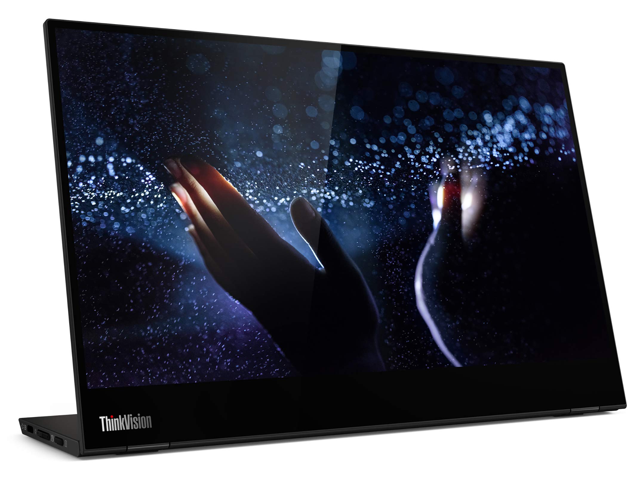 ThinkVision M14t USB-C Mobile Monitor with Touch Screen - Black