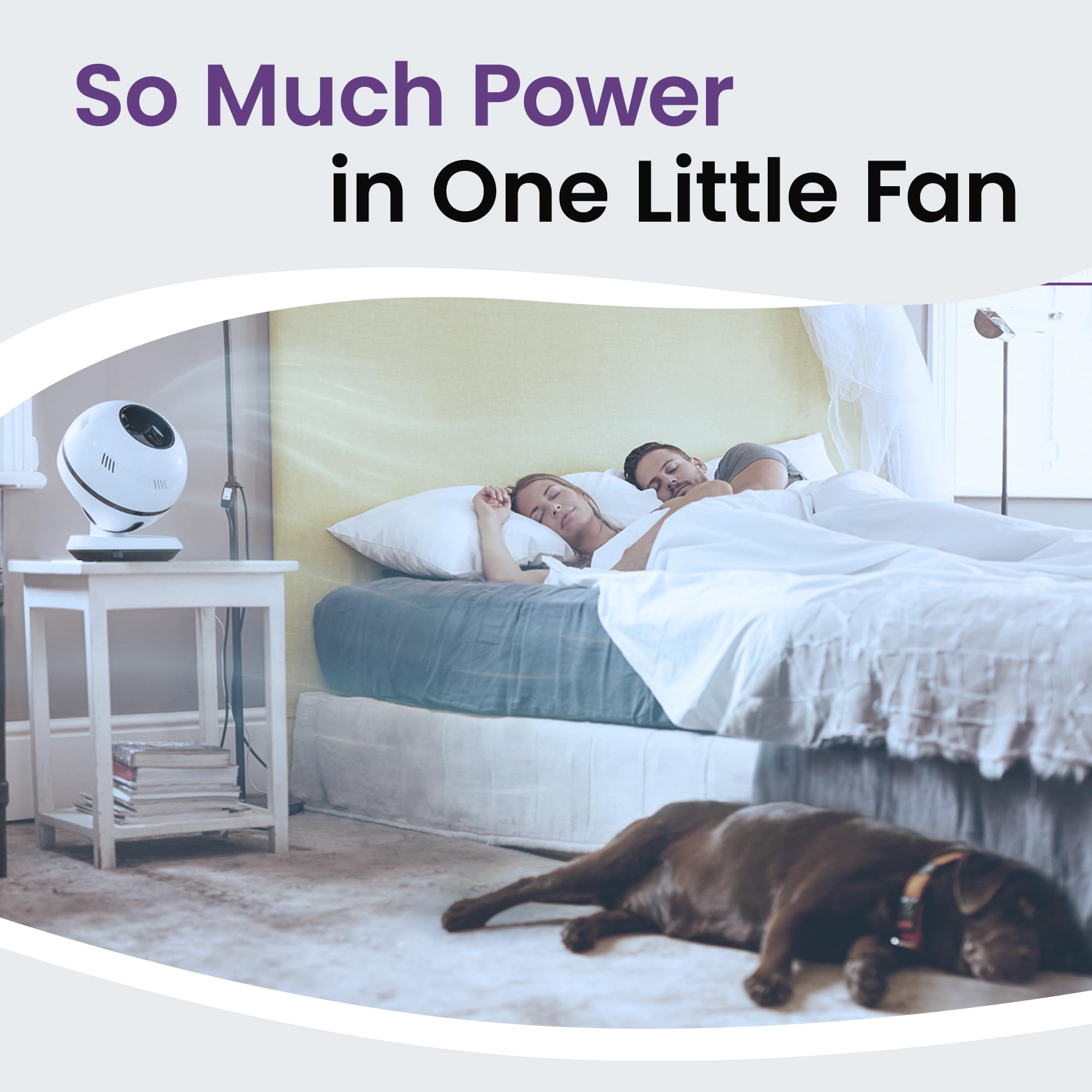 Greentech Qt7 Bladeless Fan   Whisper Quiet Air Circulator   Safe Around Pets And Children