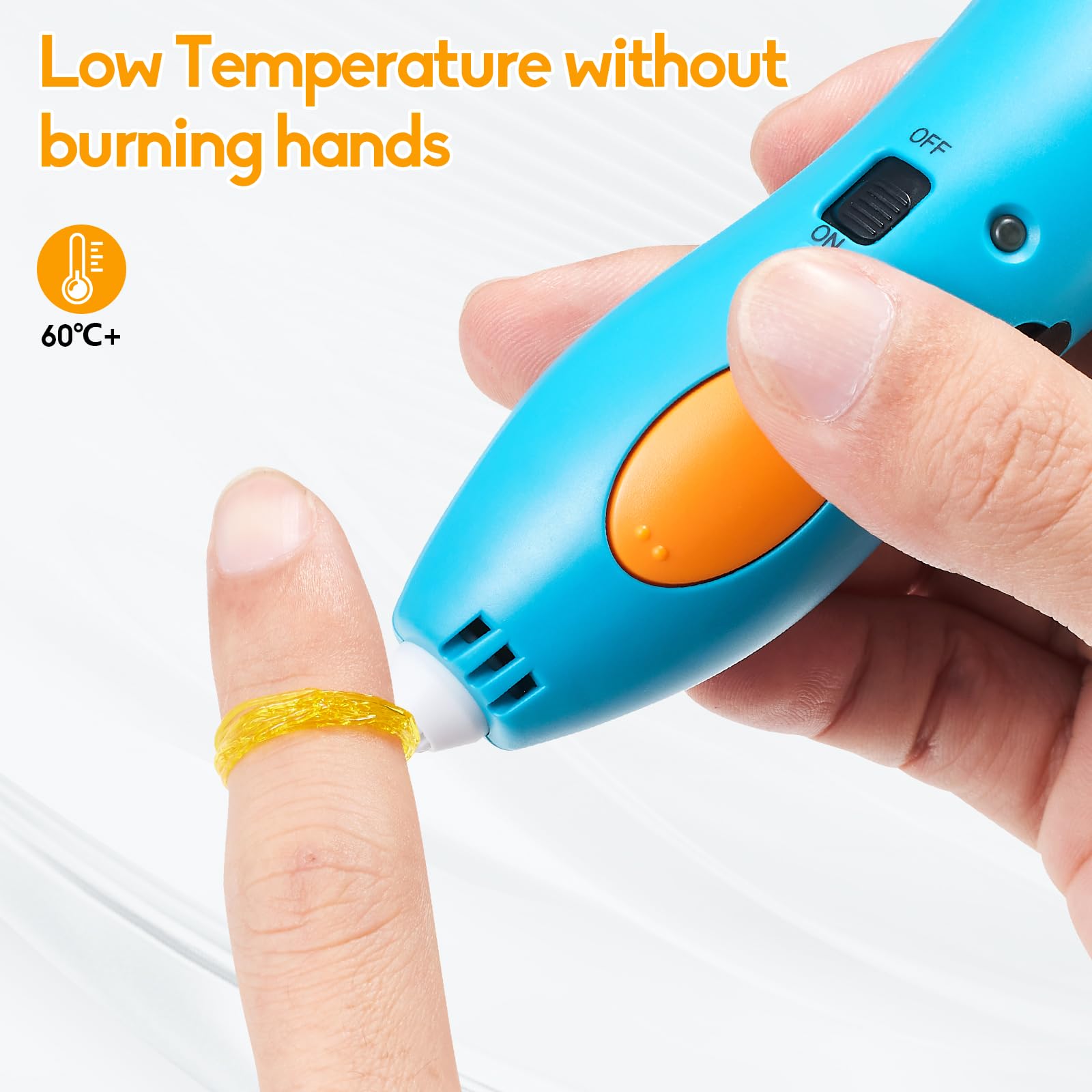 Yungden 250Pcs 3D Pen Refills Pack For 3Doodler Start+ Pen, 25 Colors 2.5Mm Pcl Low Temperature 3D Pencil Filaments, Not Compati