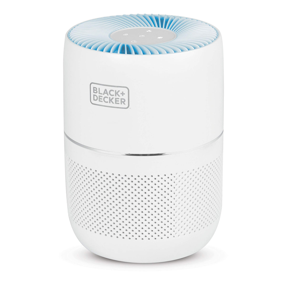 Black+Decker Tabletop Air Purifier With Indicator Lights, Hepa Air Purifier For Rooms Up To 435 Sq. Ft. Per 5 Air Changes, 3 Sta