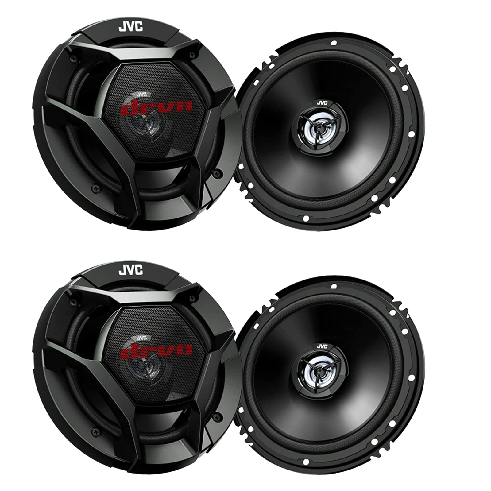 (4) Jvc Cs-Dr621 6-1/2'' 6.5'' 2-Way Coaxial Car Audio Speakers / 300 Watts Max