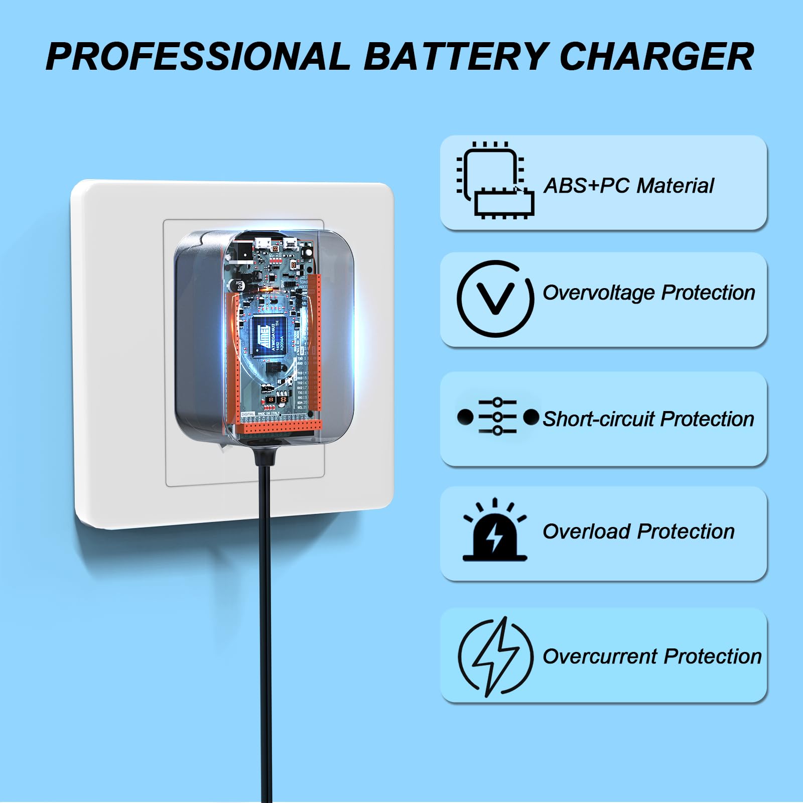 Vhbw Replacement Charger For Wahl Trimmer 9864, Wss31, 9870, 9818A Charging Cable, 5V Power Cord For Wahl 9864Ss, Ss2L, 5616L, 5