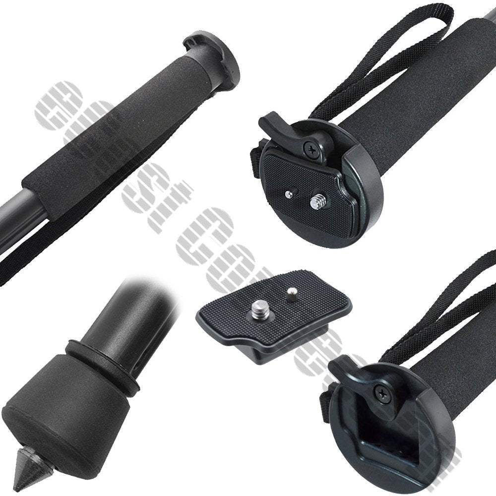 72 Pro Camera Monopod With Quick Release For Gopro Hero1, Hero2, Hero3, Hero3+, Hero4, Hero4 Session, Hero5 Cameras + Tripod Mou