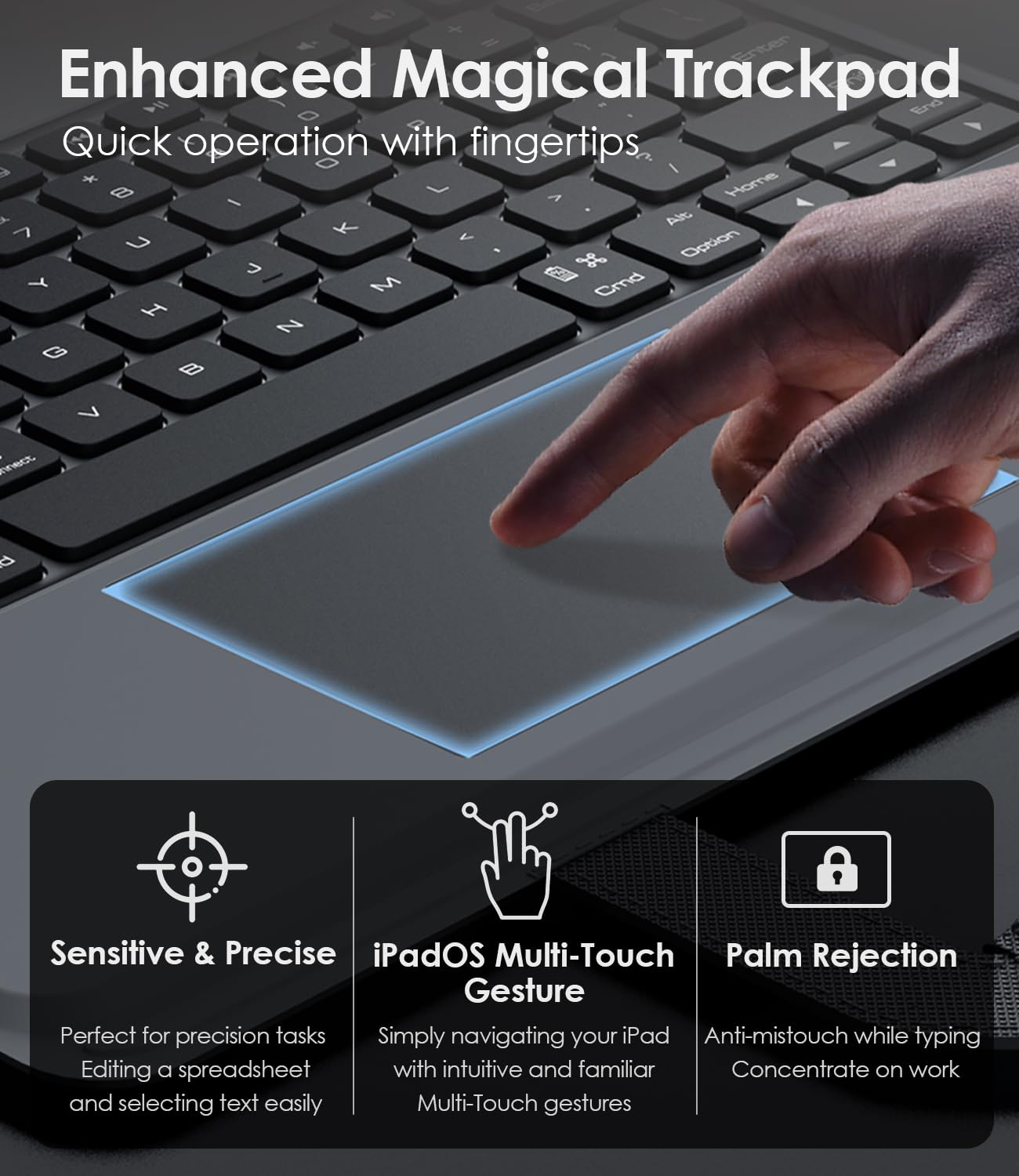 Nillkin Carry Go Keyboard Case For Ipad Pro 12.9 (3Rd/4Th/5Th/6Th Gen) With Handle, Ipad Air 13 Inch(M2) Rugged Case With Detach