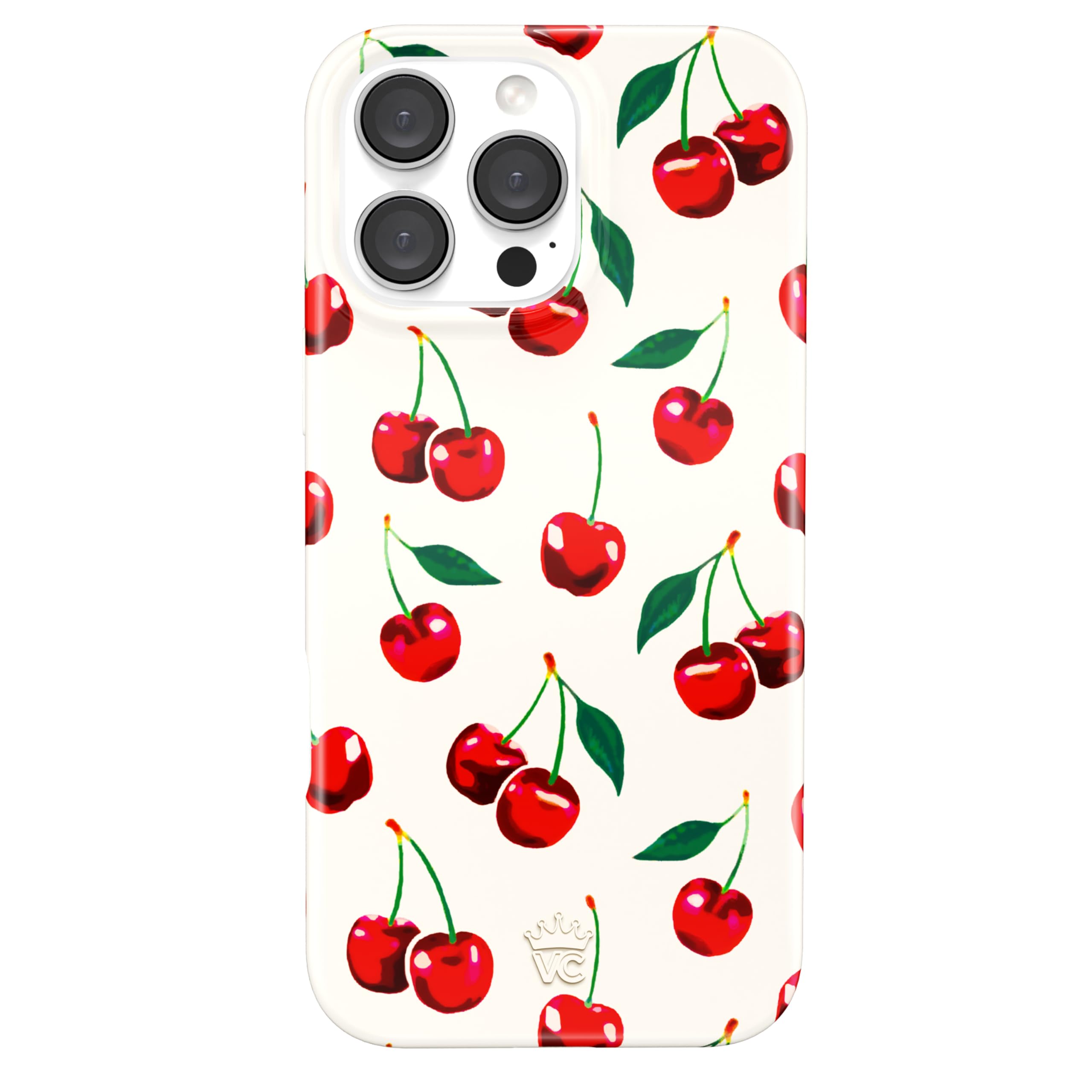Velvet Caviar For Iphone 16 Pro Max Case Cherry   Compatible With Magsafe [8Ft Drop Tested]   Red Cherries