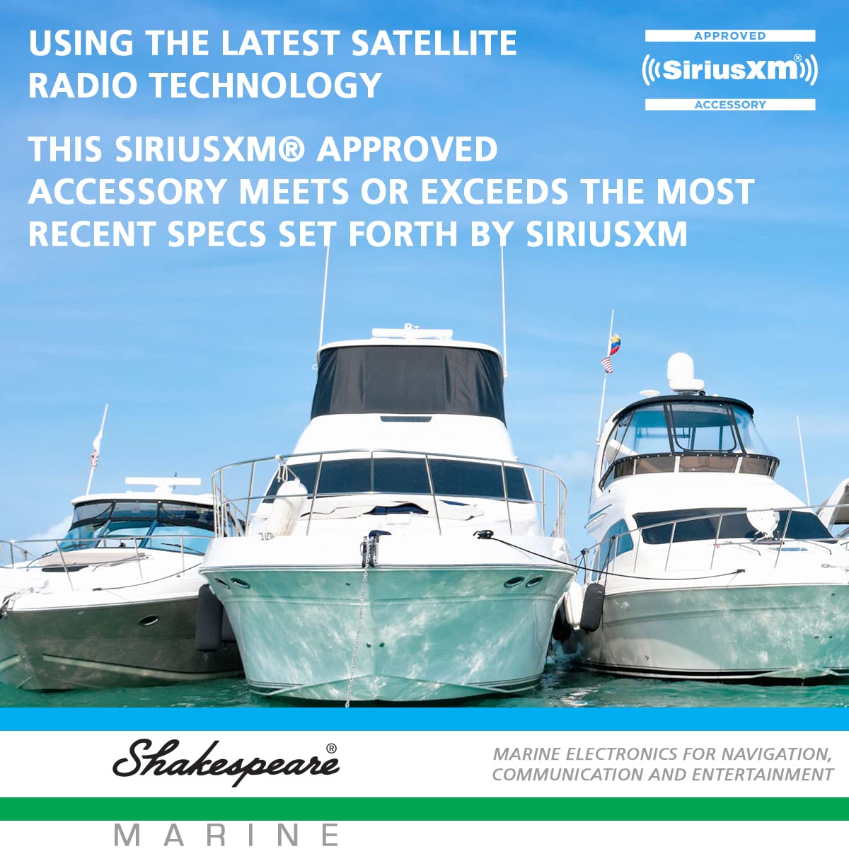 Shakespeare Sra-50 Galaxy Siriusxm Satellite Antenna, White,WBEEAB010F5LUOY