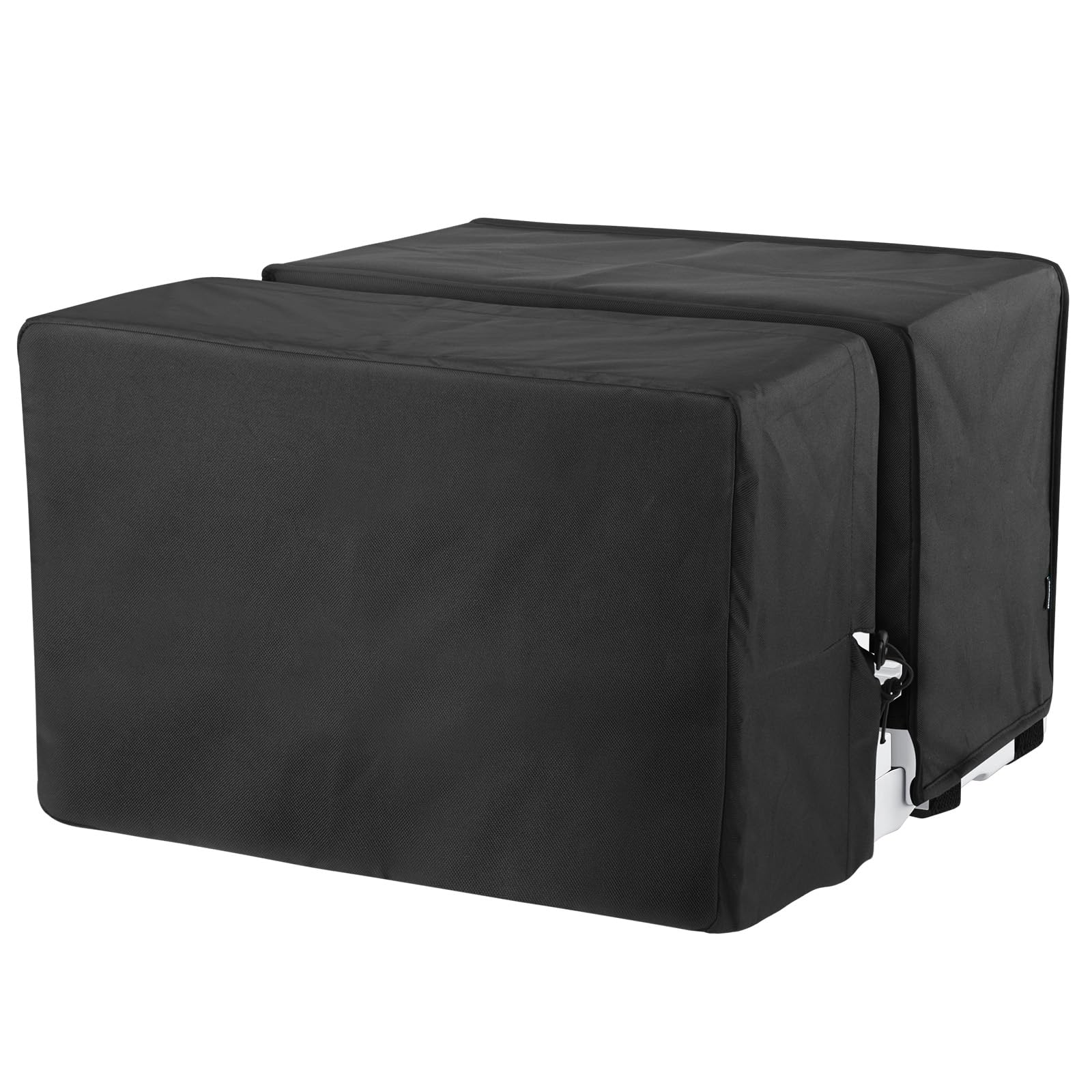 600D Outdoor Air Conditioner Covers And Indoor Air Conditioner Cover For U Shaped Window Air Conditioner Unit, With Adjustable Hook And Loop Straps, Full Coverage And Dust Proof Waterproof, Washable