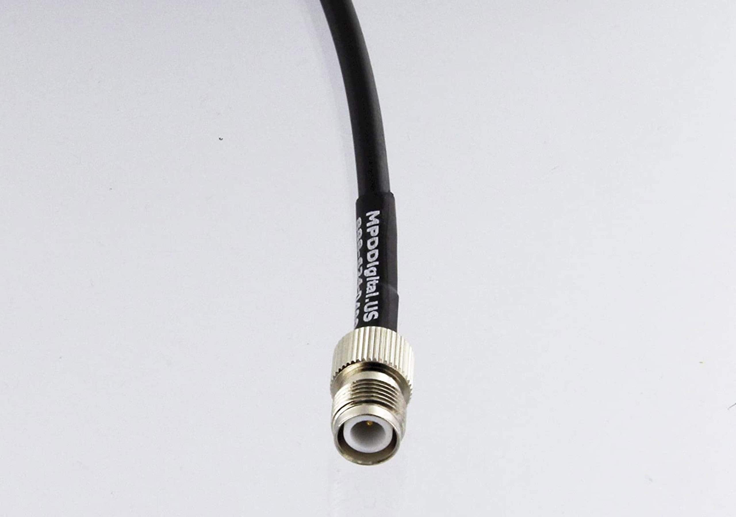 Cisco Aironet 20-Foot Low-Loss Cable Assembly, 1 RP-TNC Plug and 1 RP-TNC Jack, 90-Day Limited Hardware Warranty (AIR-CAB020LL-R