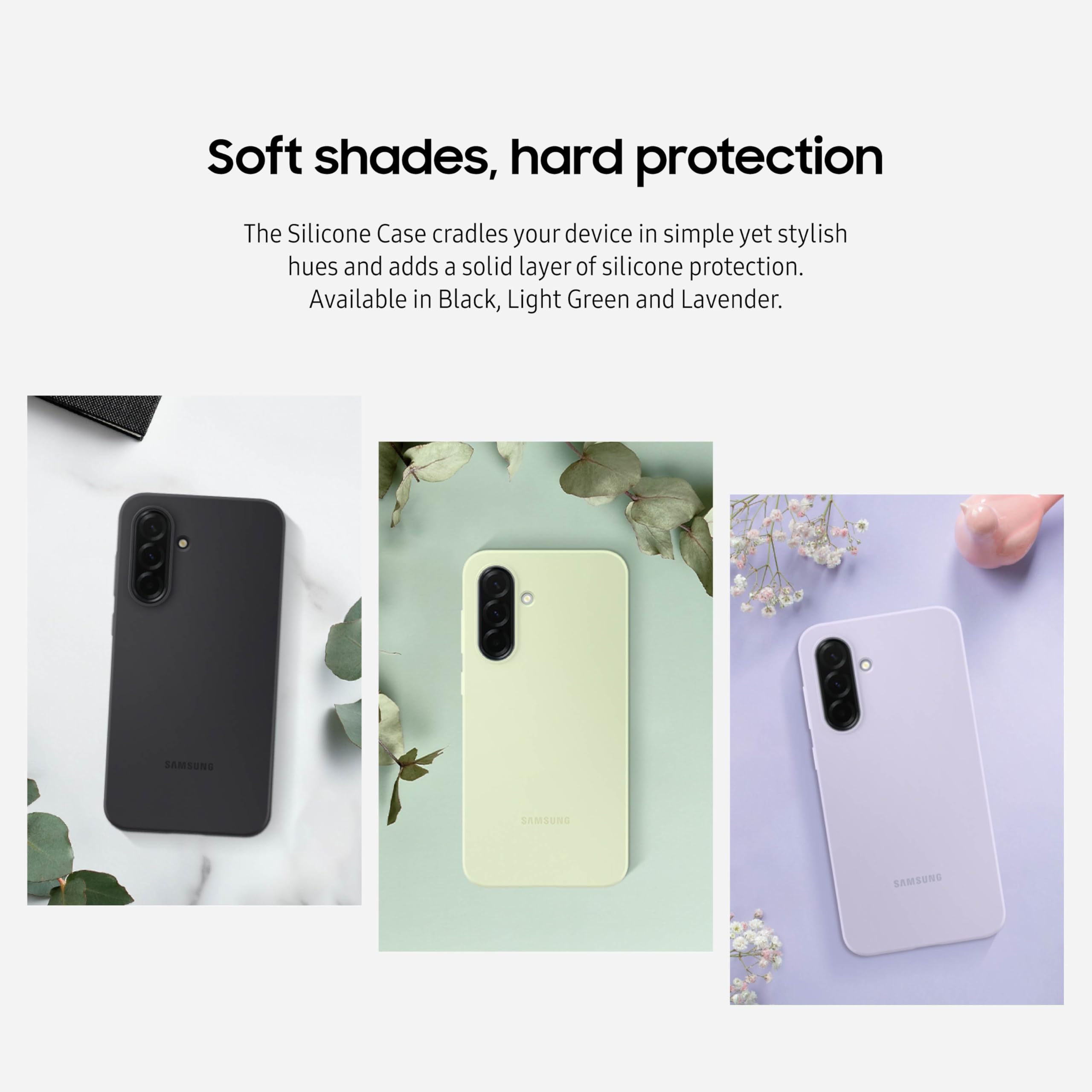 Samsung Galaxy A36 5G Silicone Case, Sleek Design, Durable Design, Lavender, Ef-Pa366Cvegus