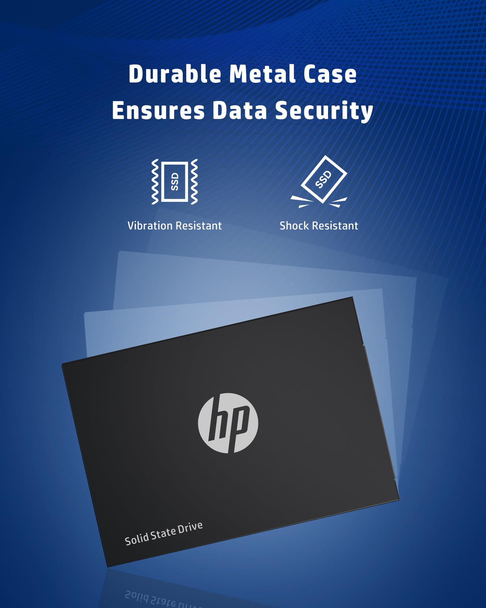 HP S750 3D NAND 512GB Internal PC SSD   SATA III Gb/s, 2.5', Up to 560 MB/s   16L53AA#ABA