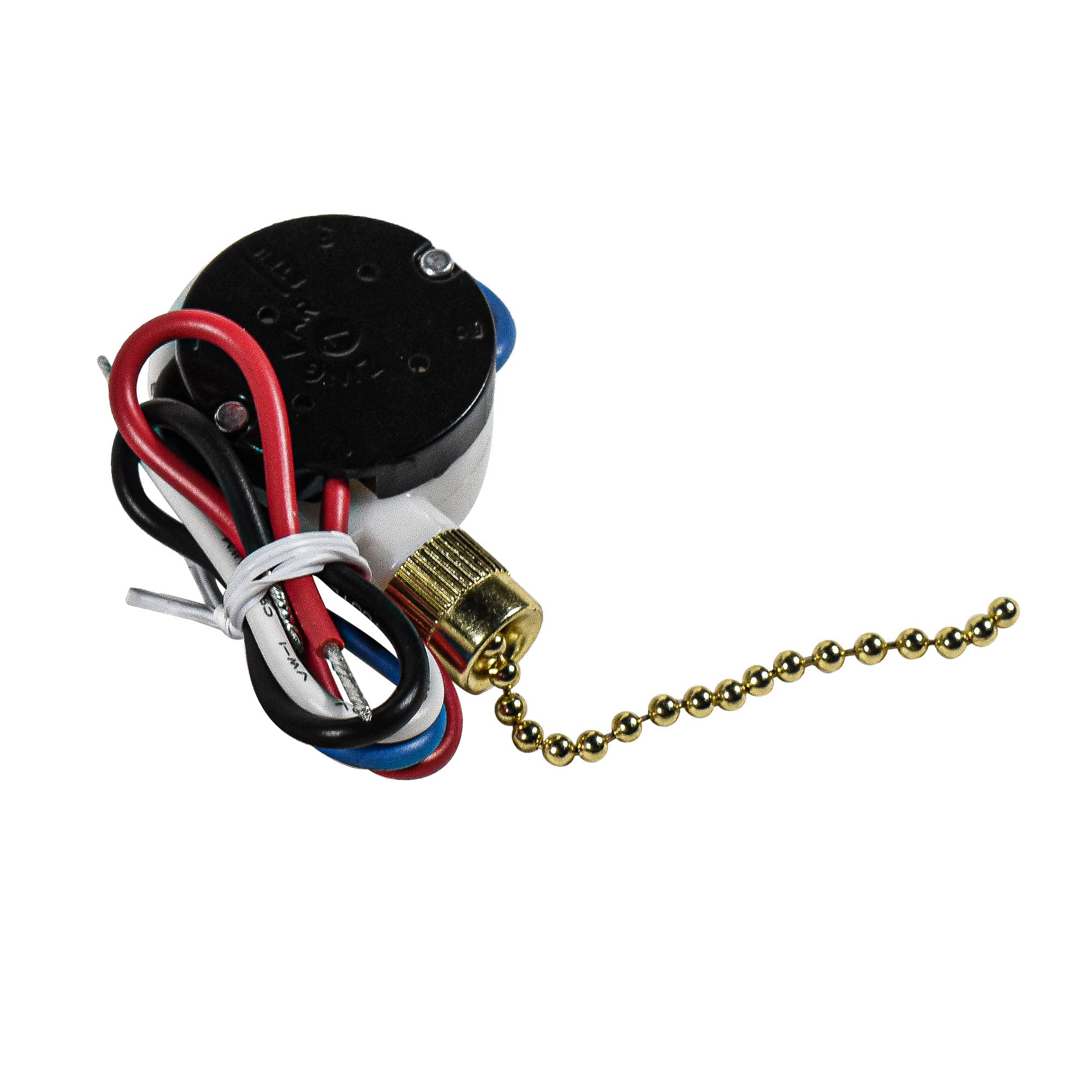 Hqrp 3 Speed 4 Wire Switch Compatible With Hunter, Hampton Bay, Harbor Breeze, Westinghouse Ceiling Fan Pull Chain Light Switch