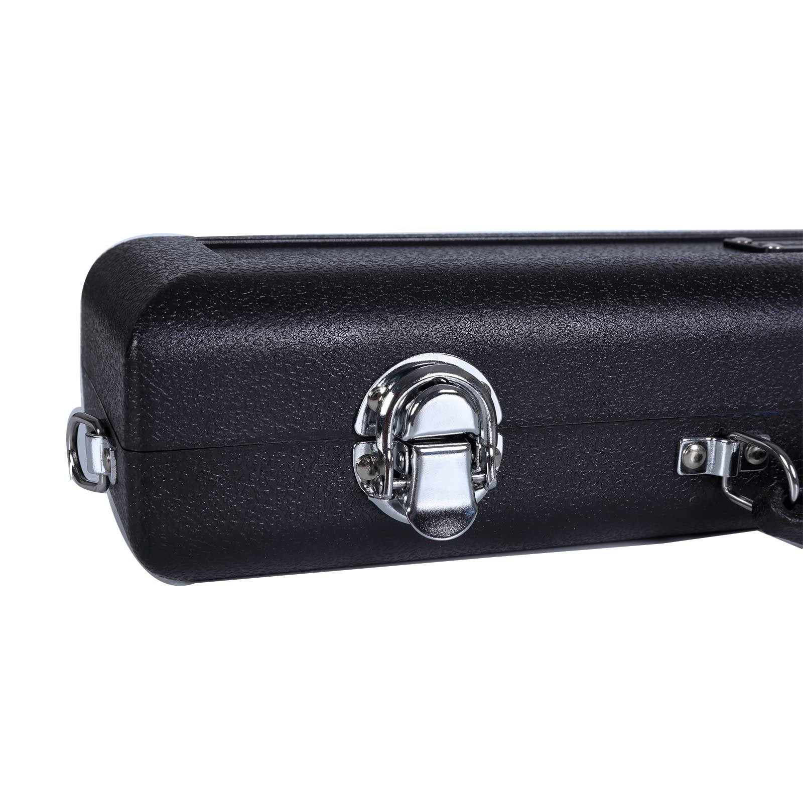 Crossrock Abs Hard Shell Case For Standard C Foot Flute With Single Shoulder Strap Black(Cra862Flbk)