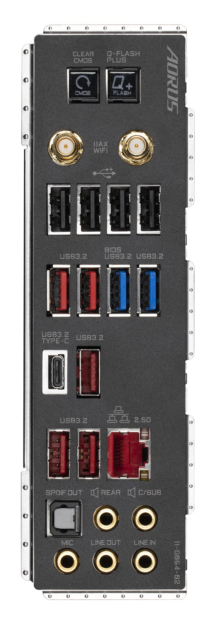 Gigabyte X570S Aorus Master (Amd/ X570S/ Ryzen 5000/ Atx/Pcie 4.0/ Sata 20Gb/S/Usb 3.2/ Motherboard)