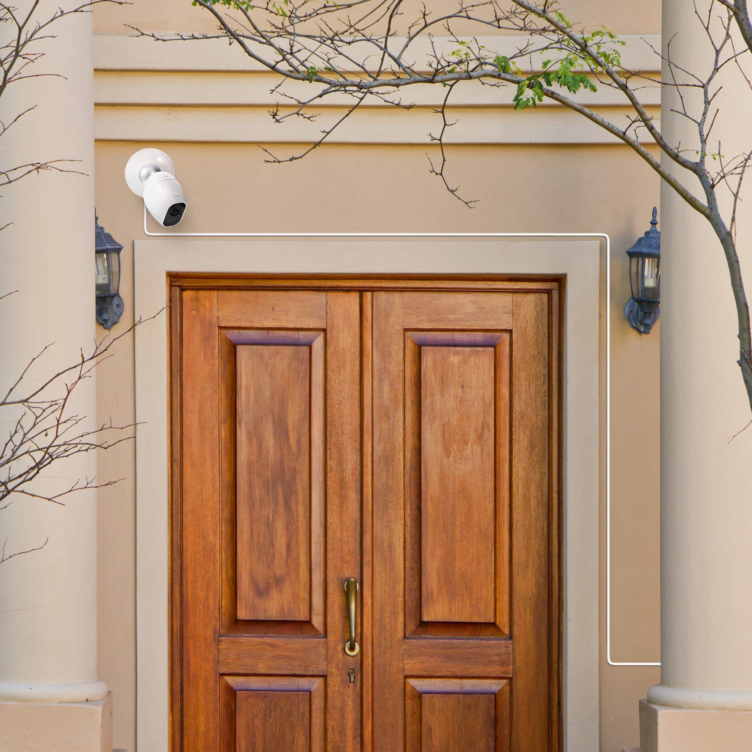 2Pack Power Cable For Arlo Pro And Arlo Pro 2, 16.4Ft/5M Weatherproof Usb Cable, With Quick Charge 3.0 Power Adapter Continuousl