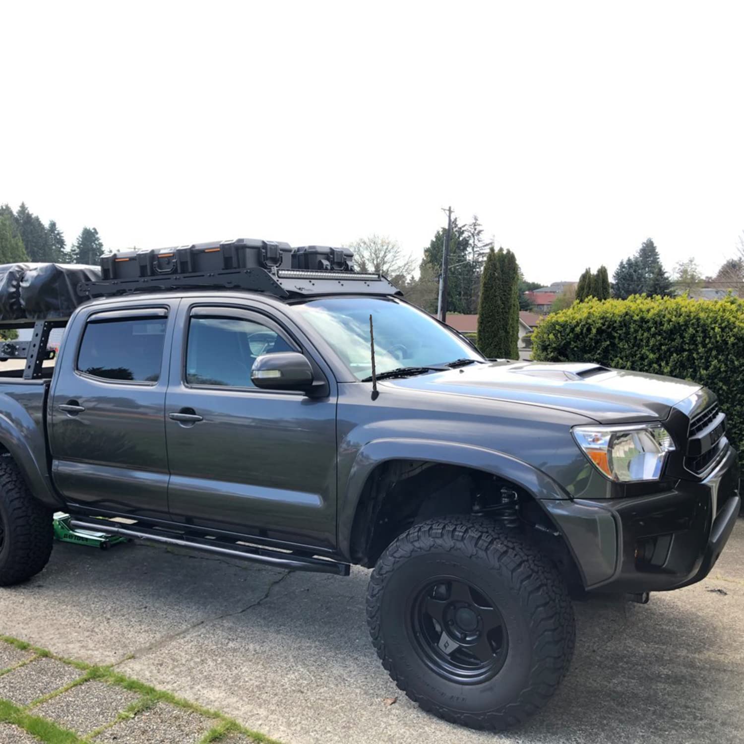 Ksaauto 16 Inch Antenna For Toyota Tundra Tacoma Fj Cruiser 1995 2021, Stubby Toyota Car Truck Antenna Toyota Tundra Tacoma Fj C