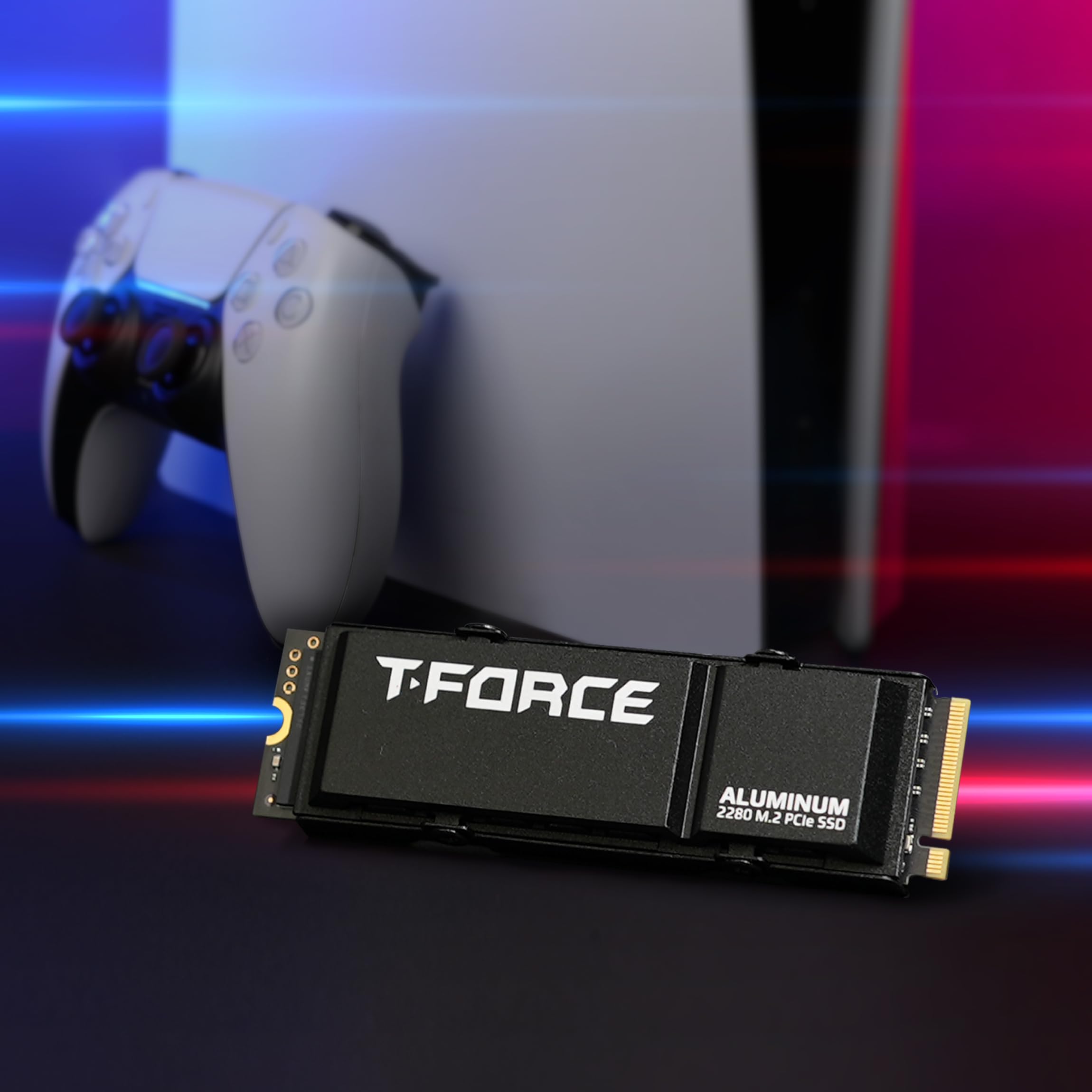 Teamgroup T Force G70 Pro Aluminum Heatsink 4Tb Dram Slc Cache 3D Tlc Nand Nvme Innogrit Pcie Gen4X4 M.2 2280 Gaming Internal Ss