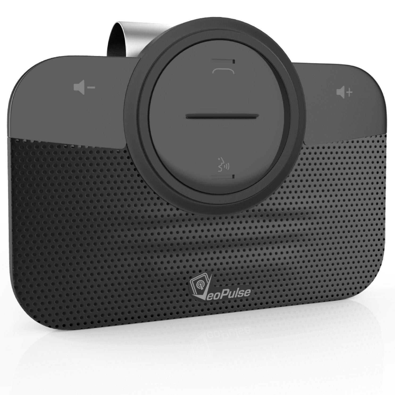 Veopulse Car Speakerphone B Pro 2 Hands Free Kit, 6W Hi Fi Speakers, With Bluetooth Automatic Multipoint Cellphone Connection