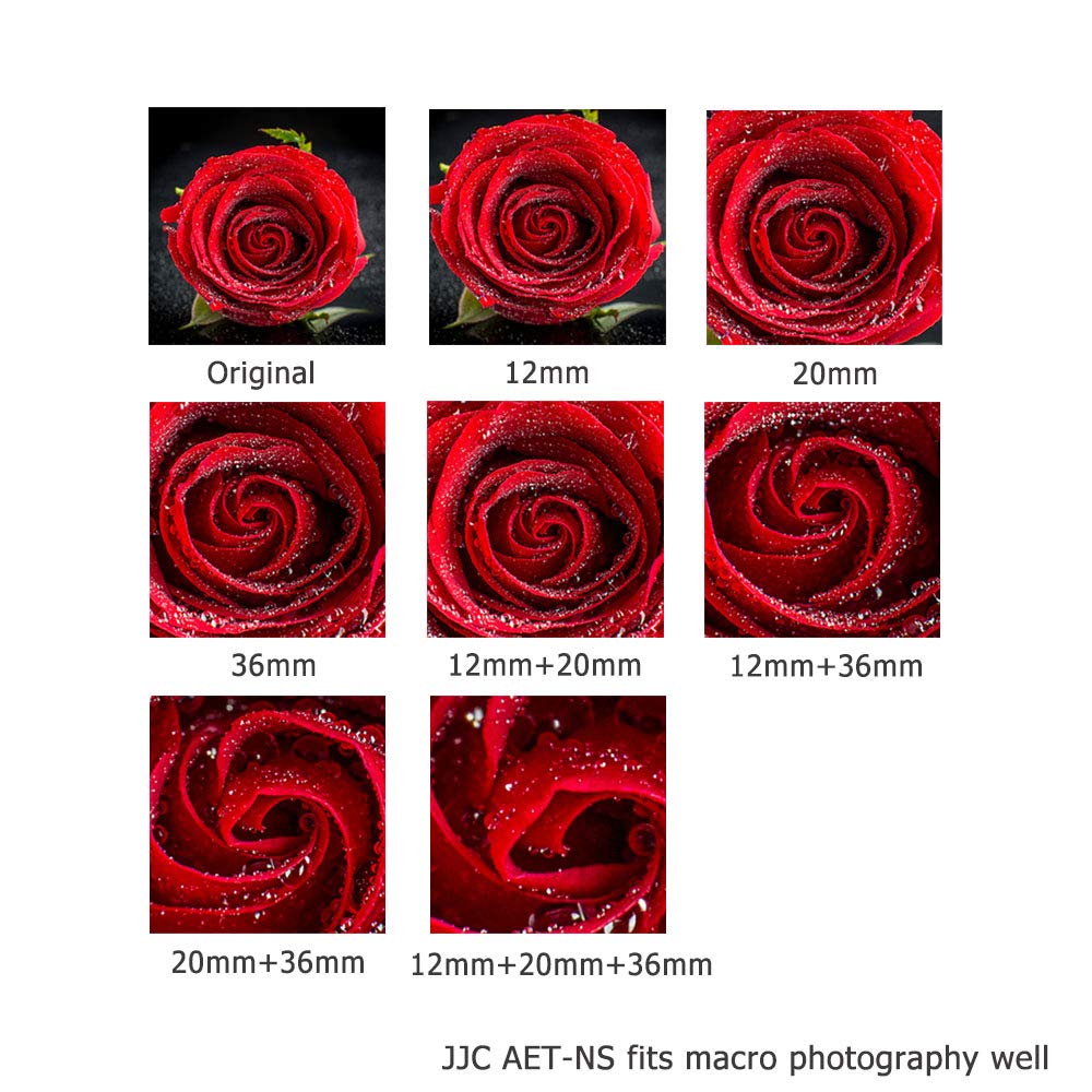 Jjc F Mount Auto Focus Macro Extension Tube Set For Nikon D850 D750 D780 D3500 D3400 D7500 D7200 D7100 D7000 D5600 D5500 D5300 D