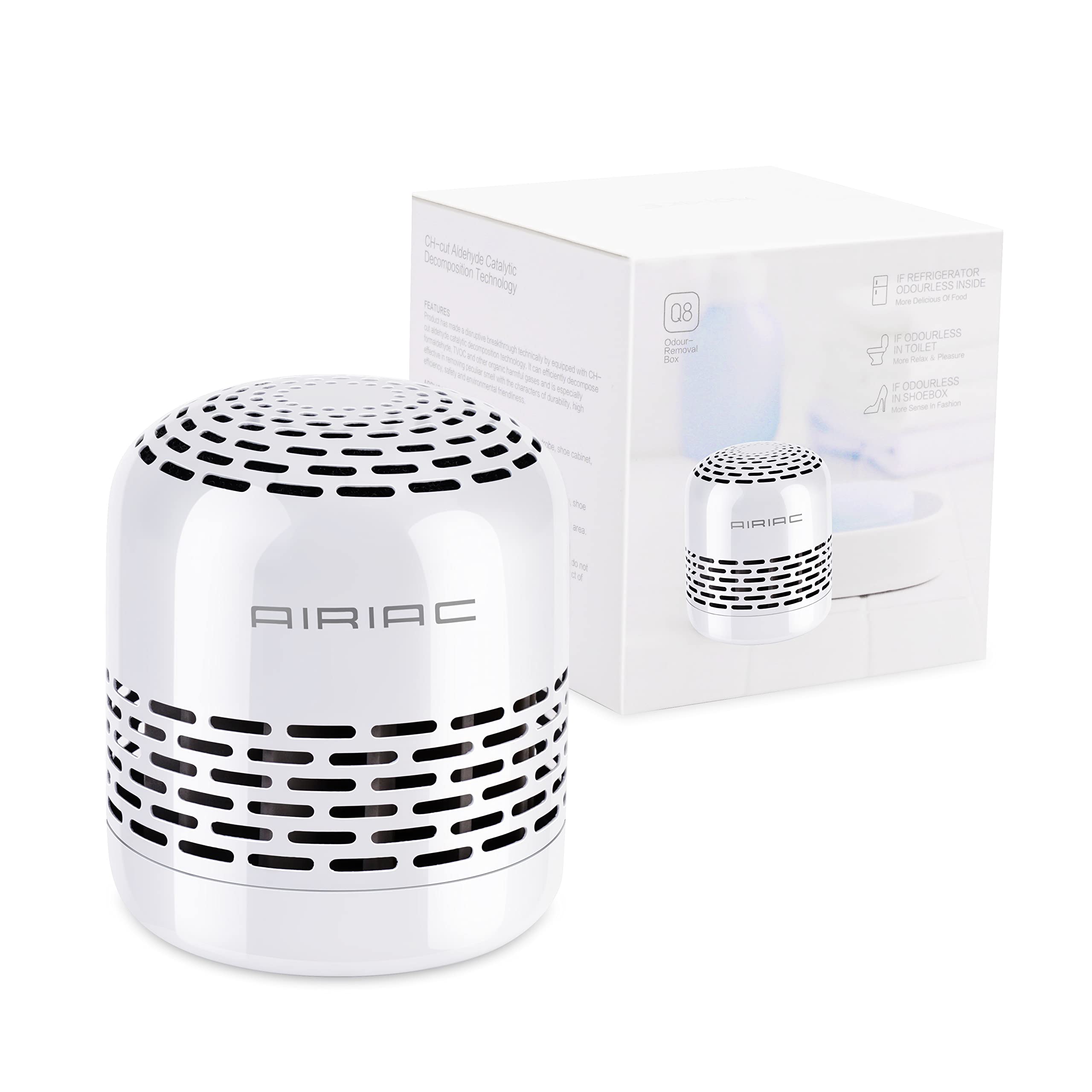 Fridge Deodorizer,10 Year Refrigerator Deodorizer Odor Eliminator,Replaces Baking Soda For Fridge And Freezer Absorber Charcoal