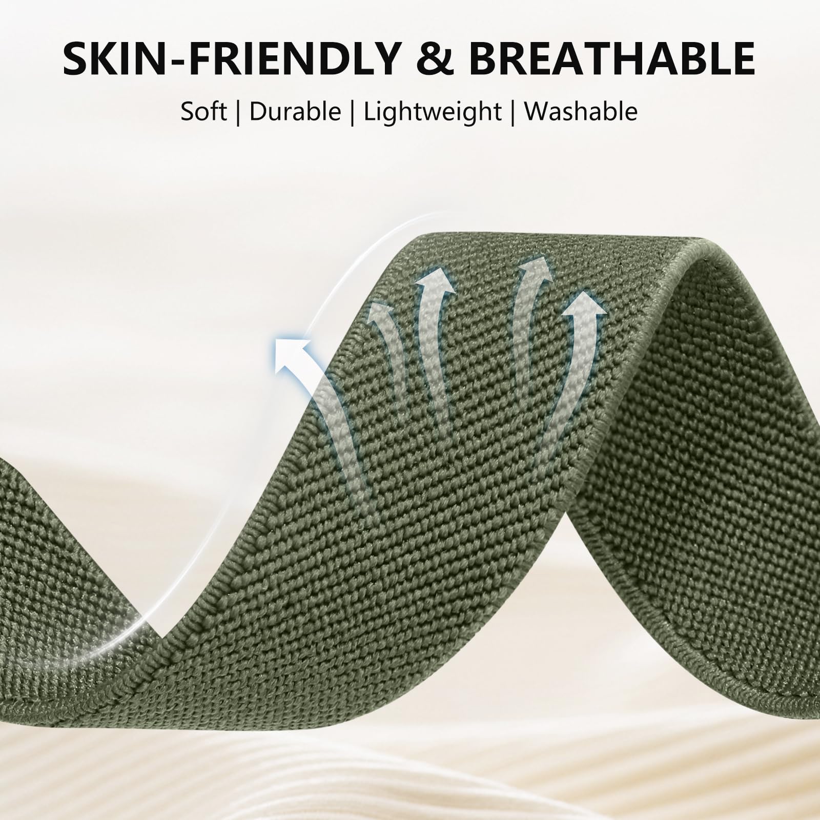 Lerobo Elastic Bands Compatible With Samsung Galaxy Watch 7 6 5 4 40Mm 44Mm 45Mm/Watch 6 Classic Band 43Mm 47Mm/Watch 4 Classic