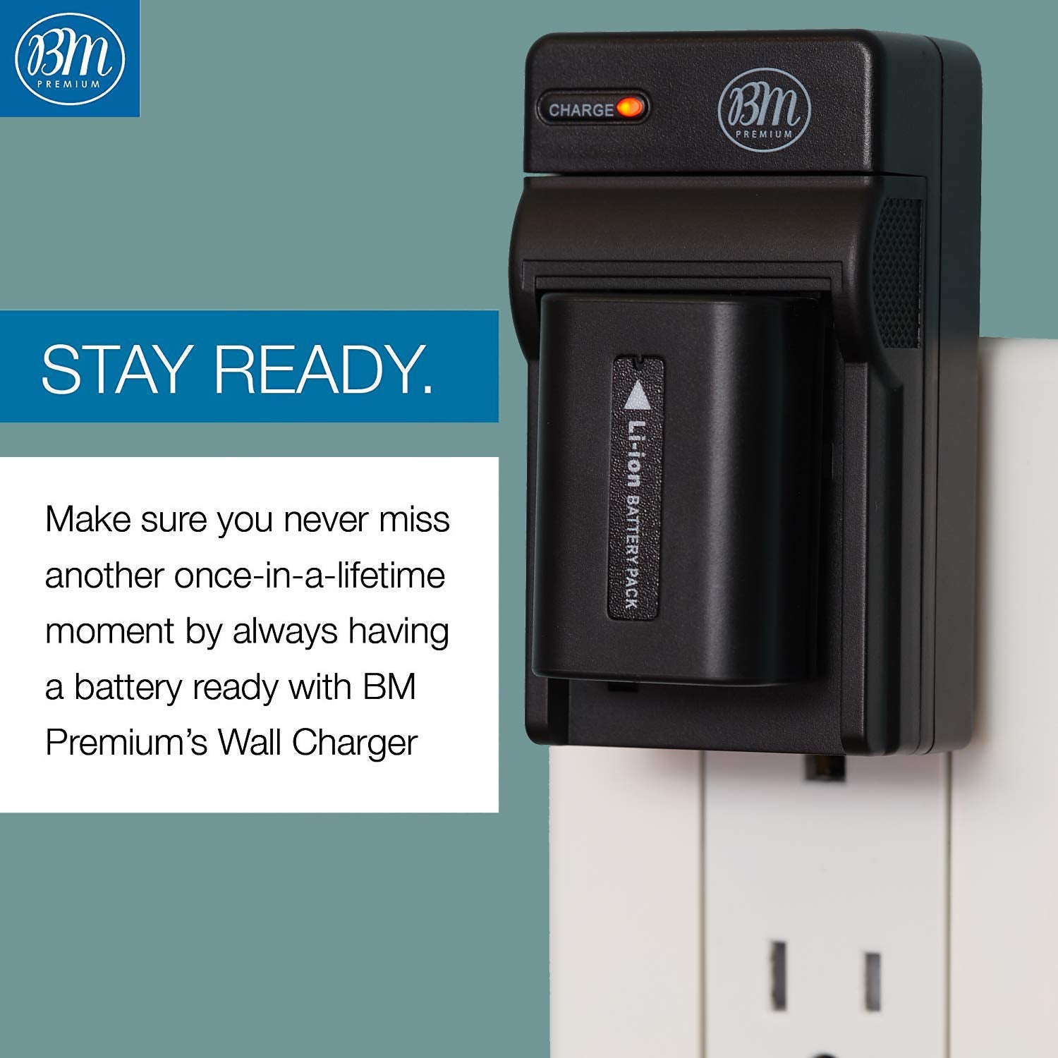 Bm Premium Pack Of 2 Np Fv50 Batteries And Battery Charger For Sony Fdr Ax53, Hdr Cx675/B, Hdr Cx455/B, Hdr Cx330, Hdr Cx380, Hd