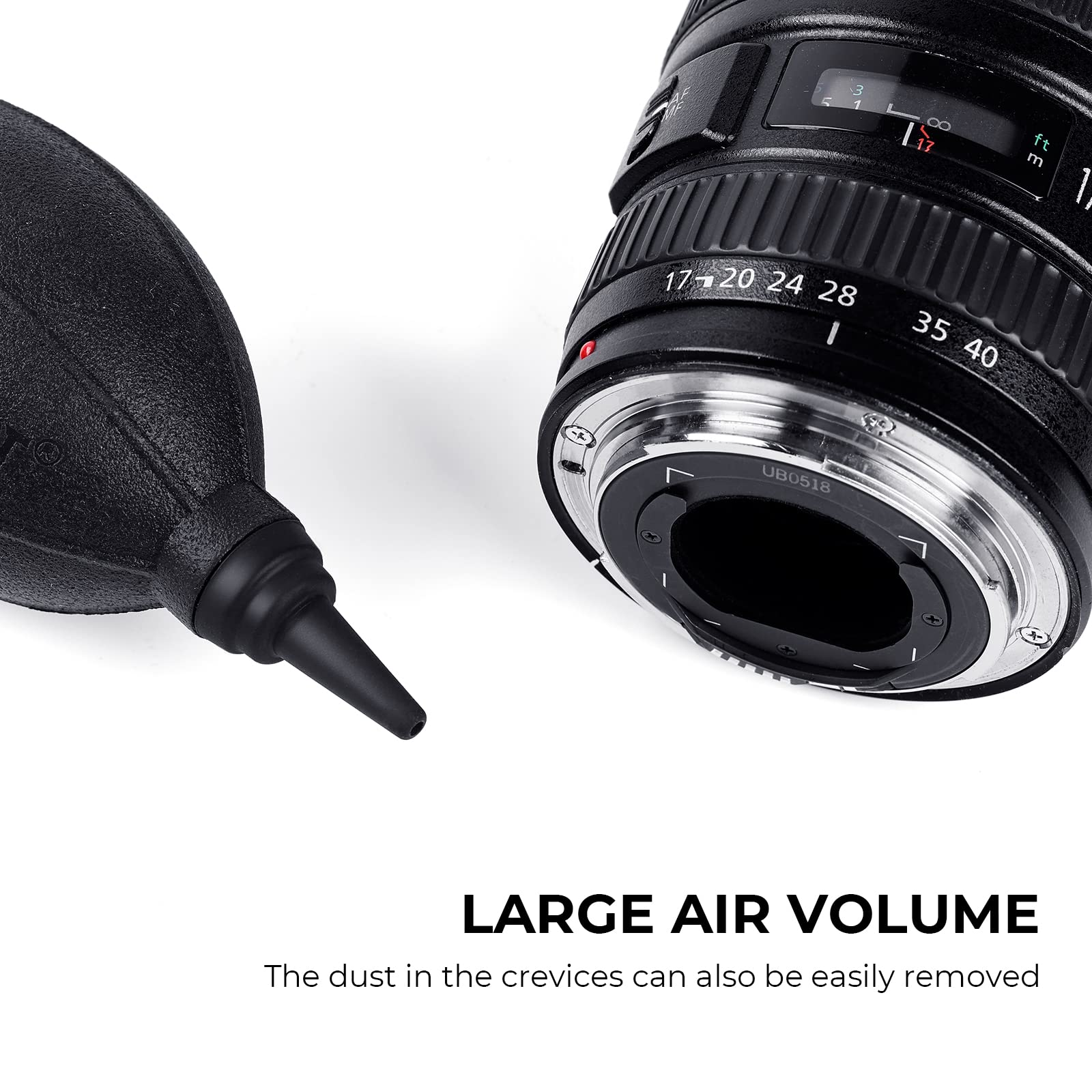 K&F Concept Soft Tip Air Blower, Lens Blower For Digital, Dslr, Slr Cameras, Camera Lenses, Sensitive Electronics And Keyboards