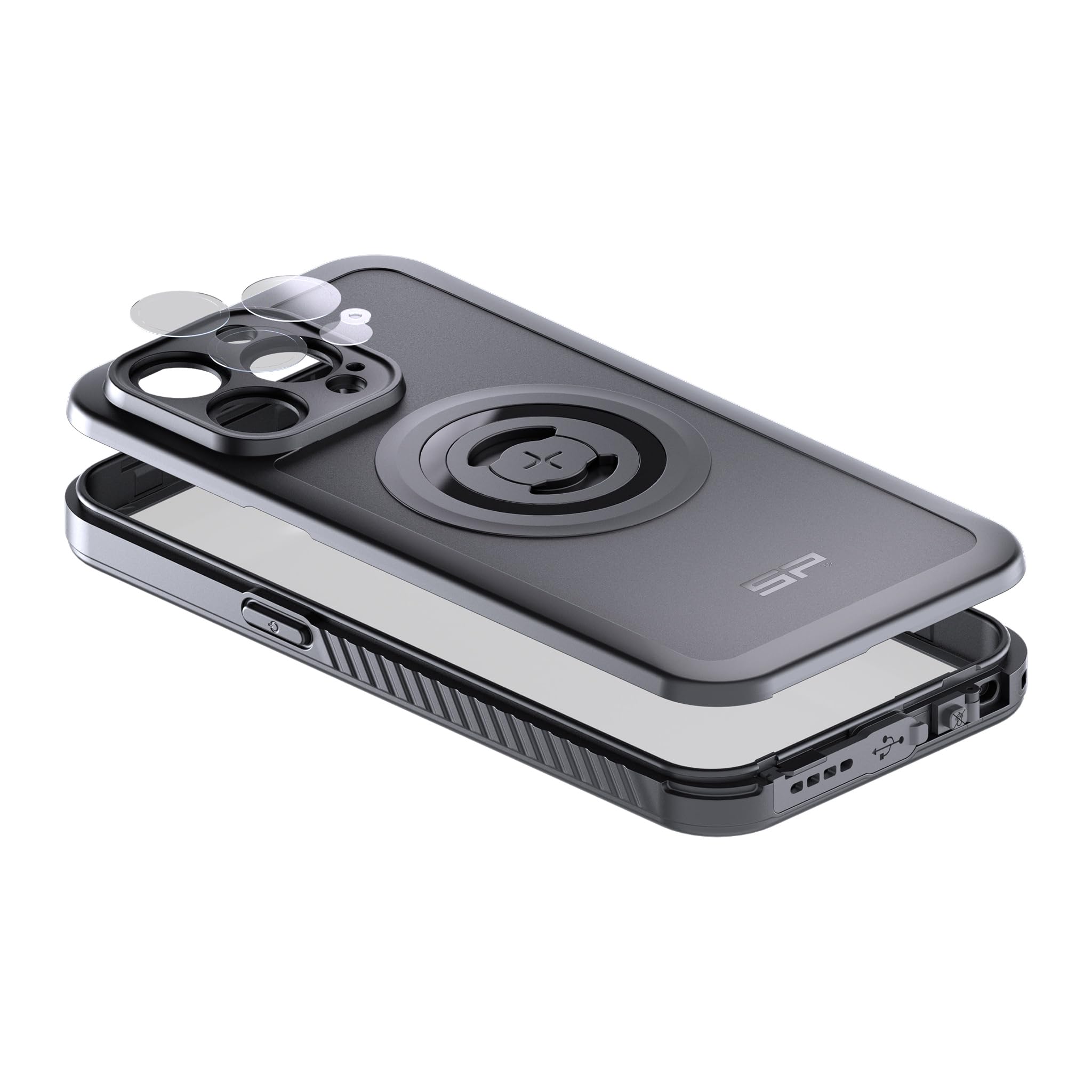 Sp Connect Phone Case Xtreme Compatible With Iphone 15 Pro Max Black
