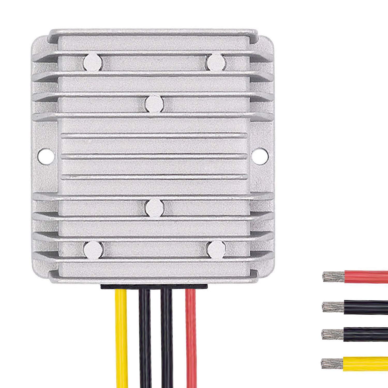 Valefod Dc To Dc High Efficiency Voltage Converter 36/48V To 12V 20A 240W Buck Converter Diy Power Supply Step Down Transformer