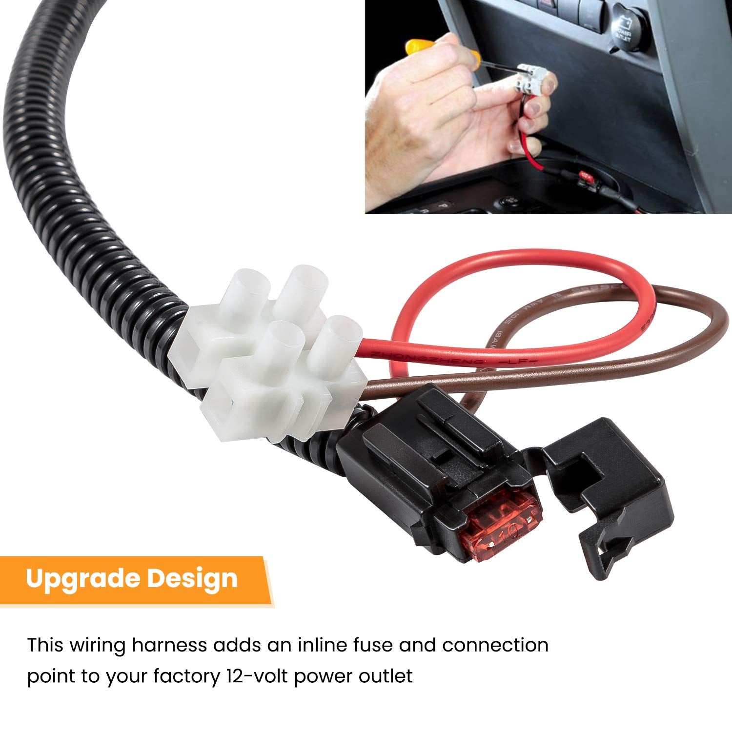 12 Volt Power Adapter For 2018 2020 2021 2022 2023 Jeep Wrangler Jl Jlu Unlimited & Gladiator Jt & For 1999 2018 Jeep Wrangler J