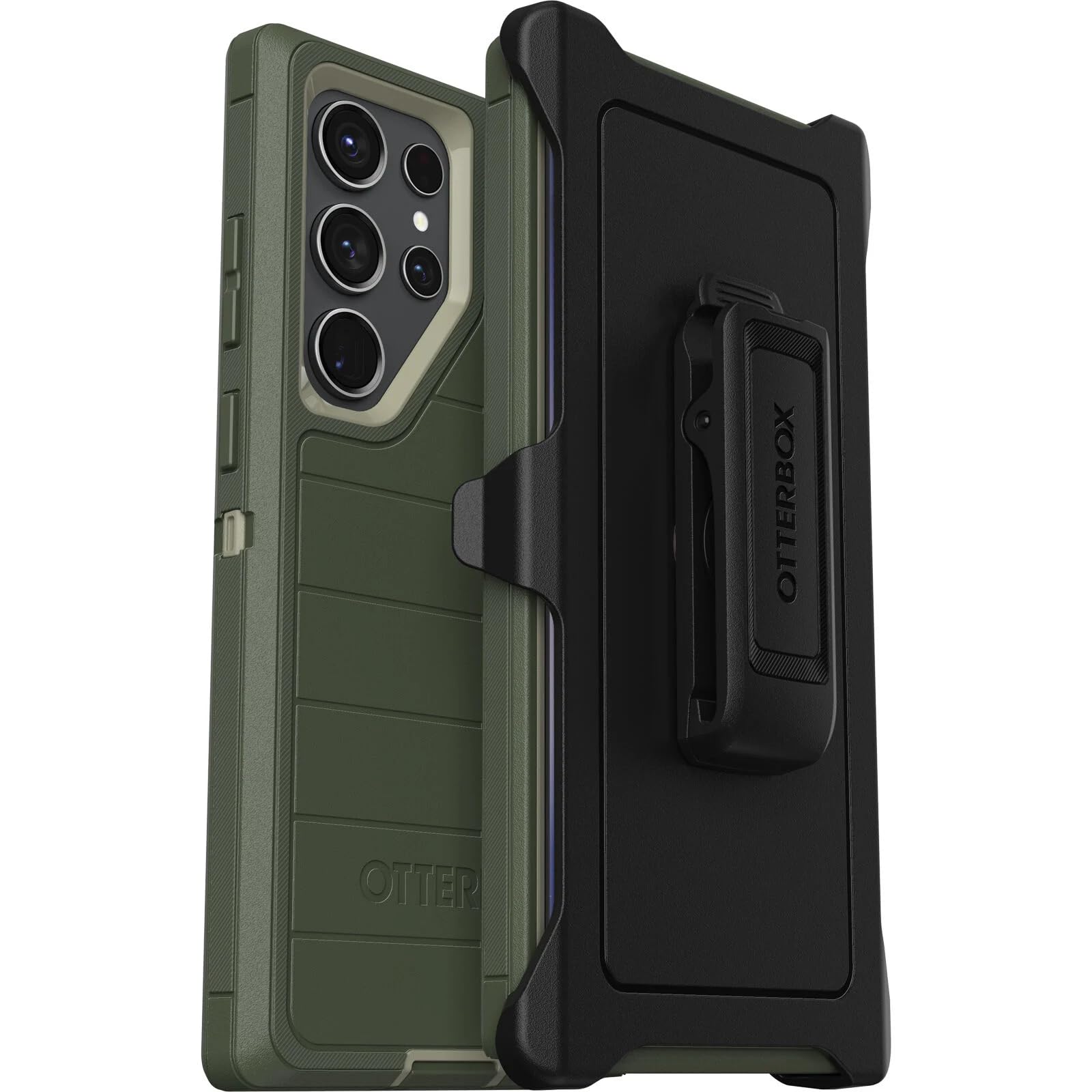 Otterbox Galaxy S23 Ultra (Only)   Defender Series Case   Lichen The Trek, Rugged & Durable, With Port Protection, Includes Hols