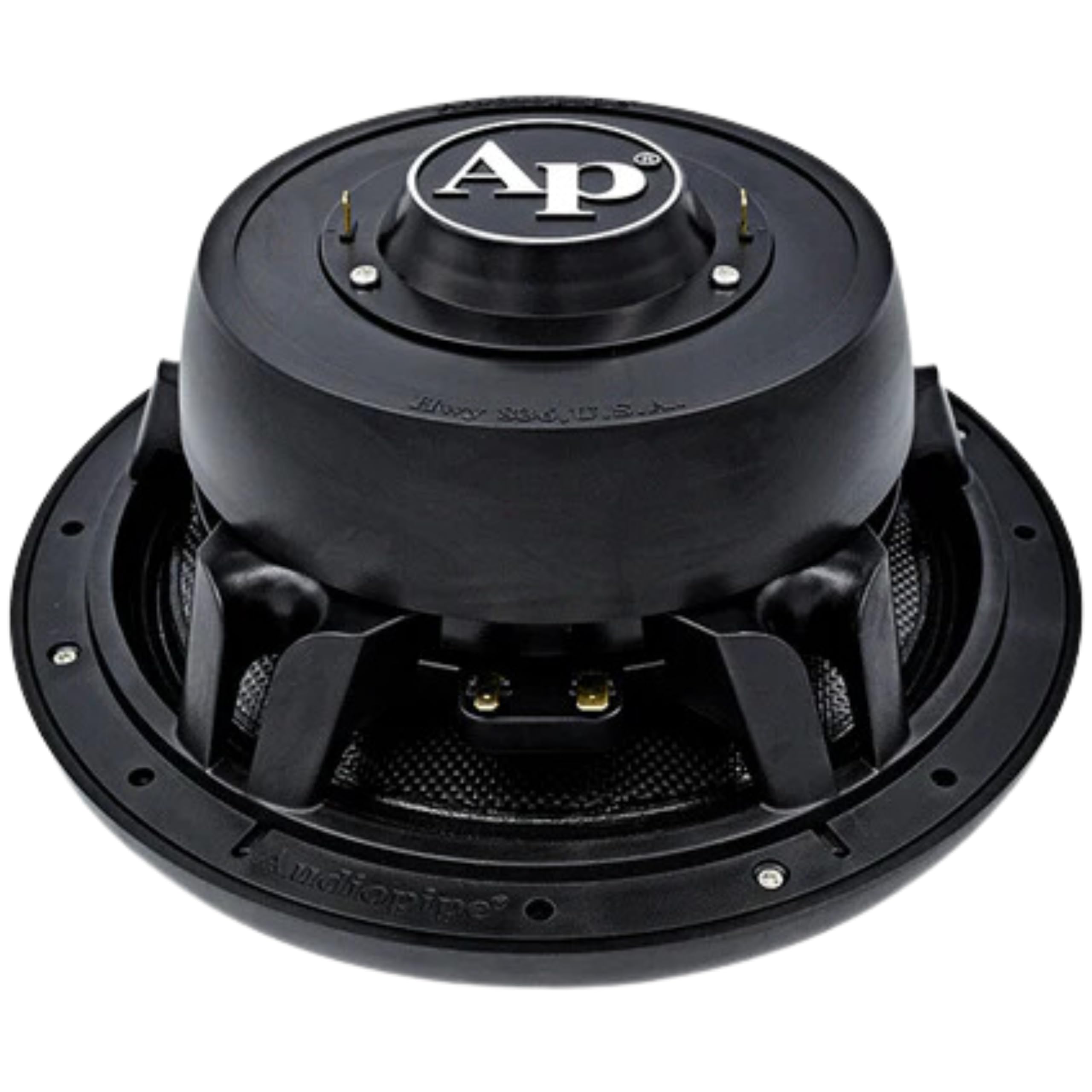 Audiopipe Apmp Compression Horn Series Marine Grade Carbon Fiber Midrange Loudspeaker (10 Inch)