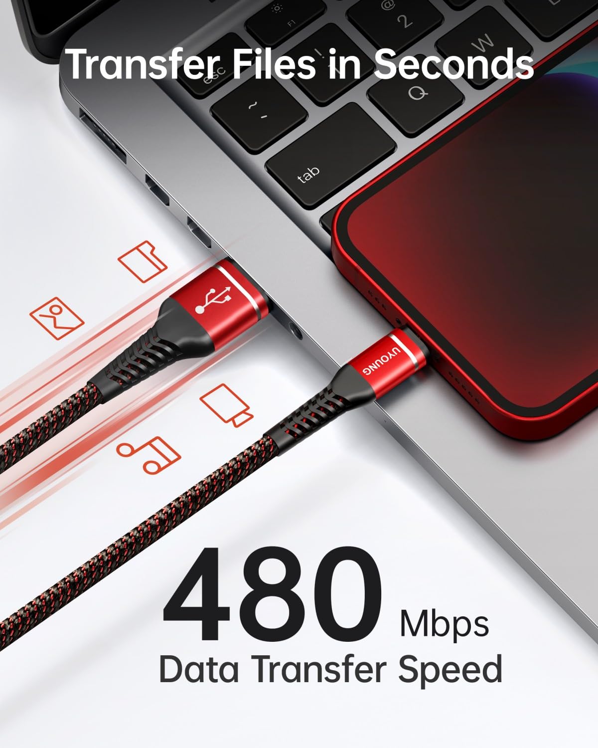 1 Ft Lightning Cable 3Pack Short Iphone Charger Cable Usb Fast Nylon Braided 12 Inch Iphone Charging Cable Compatible With Apple