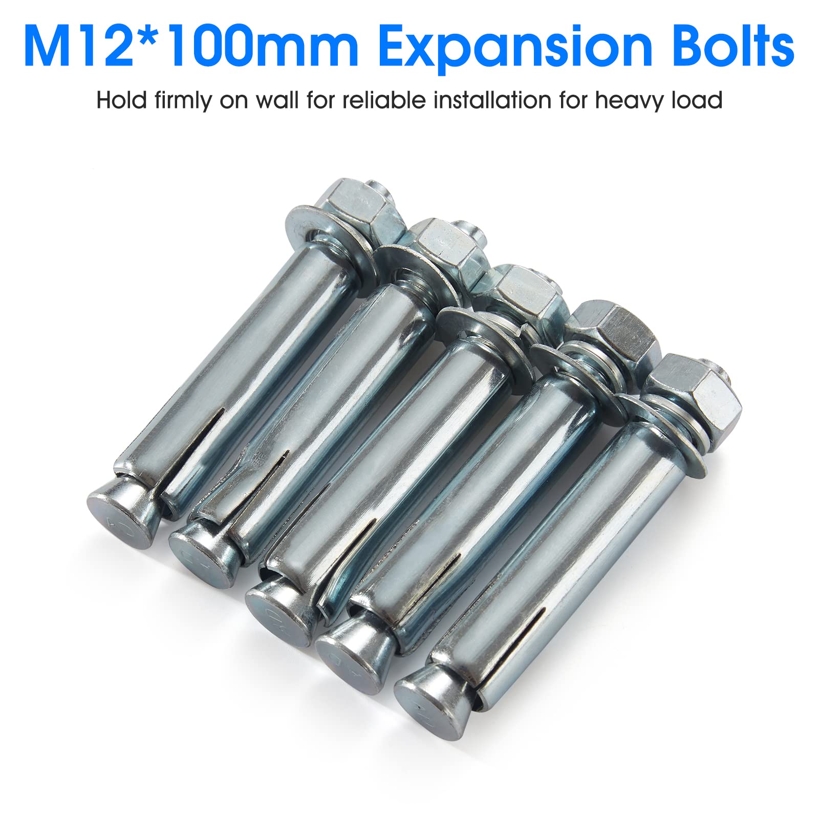 14 Inch Heavy Duty Antenna Wall Mount,Windproof Stand Off Wall Mast Mount Clamps,1 Pair With Expansion Bolts (1 Pair Mount ( 3 L