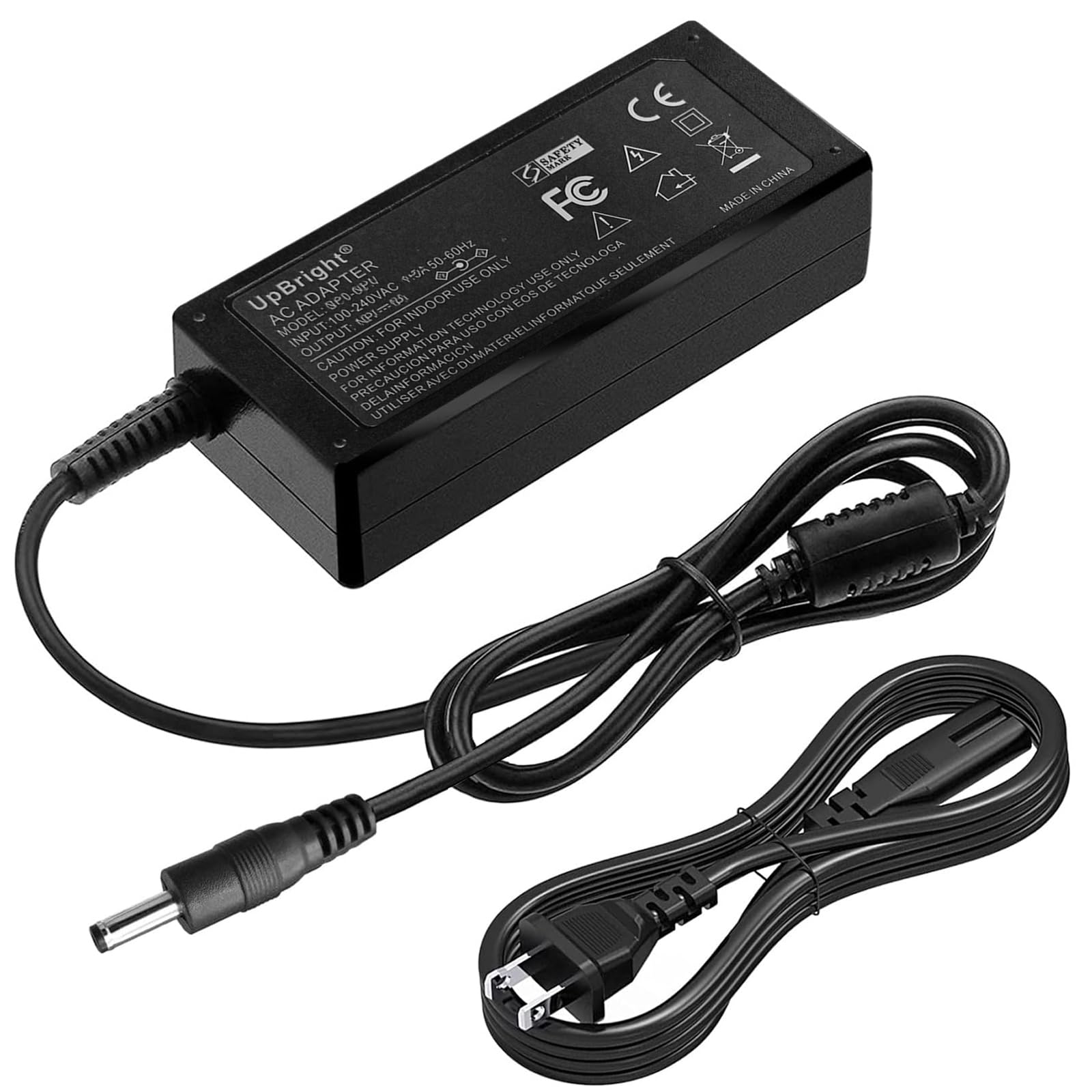 UpBright 12V 3.33A AC/DC Adapter Compatible with Dell S2319H S2319HN S2319NX 23 S2419H S2419Hc S2419HN S2419NX S2419Nc 24 S271