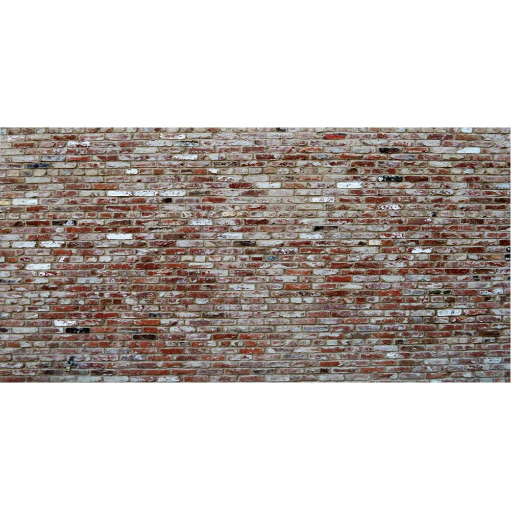 Laeacco 20X10Ft Vintage Brick Wall Photo Backdrop Retro Style Rustic Red Brick Wall Photography Background Newborn Baby Girls Adults Portraits Studio Birthday Party Wedding Graduation Home Decoration
