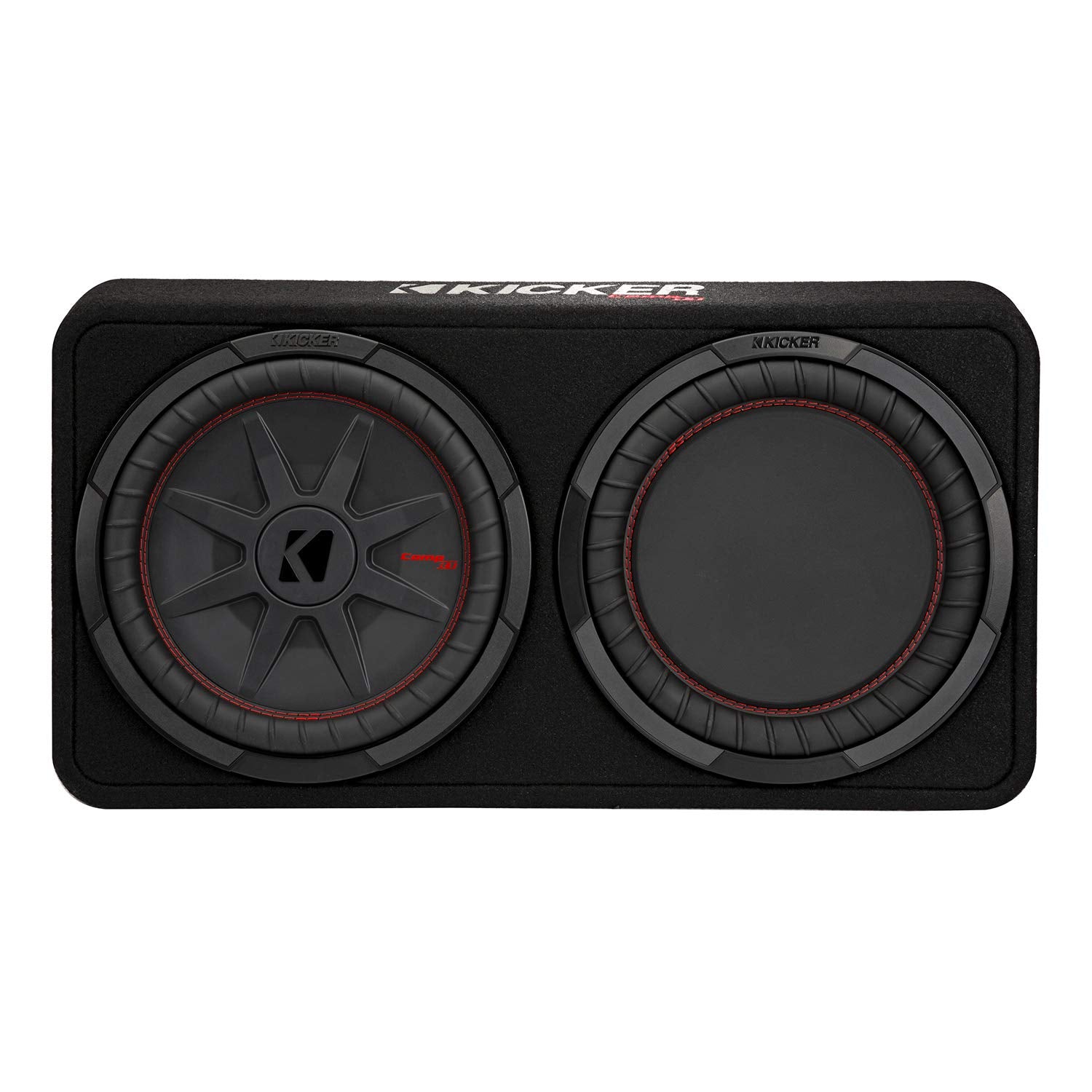 Kicker 48Tcwrt122 Comprt 12'' Subwoofer In Thin Profile Enclosure, 2Ohm