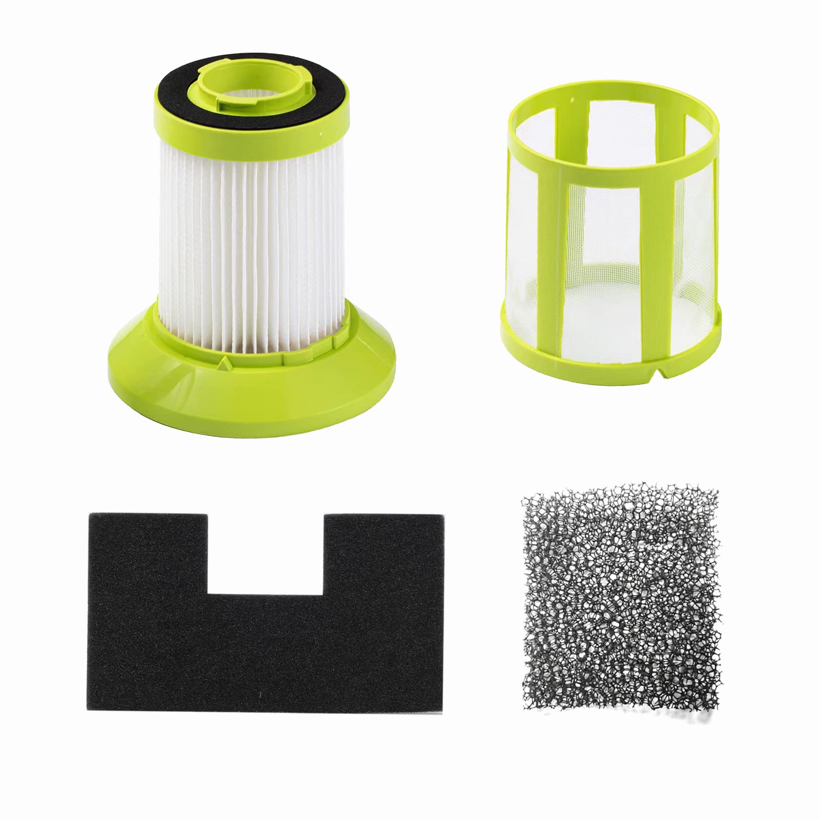 Purexpert Replacement Filter Kit #1613056 And #1613054 And # 1613055 For Bissell Zing And Aeroswift Bagless Vacuum. Fits: 2156A,