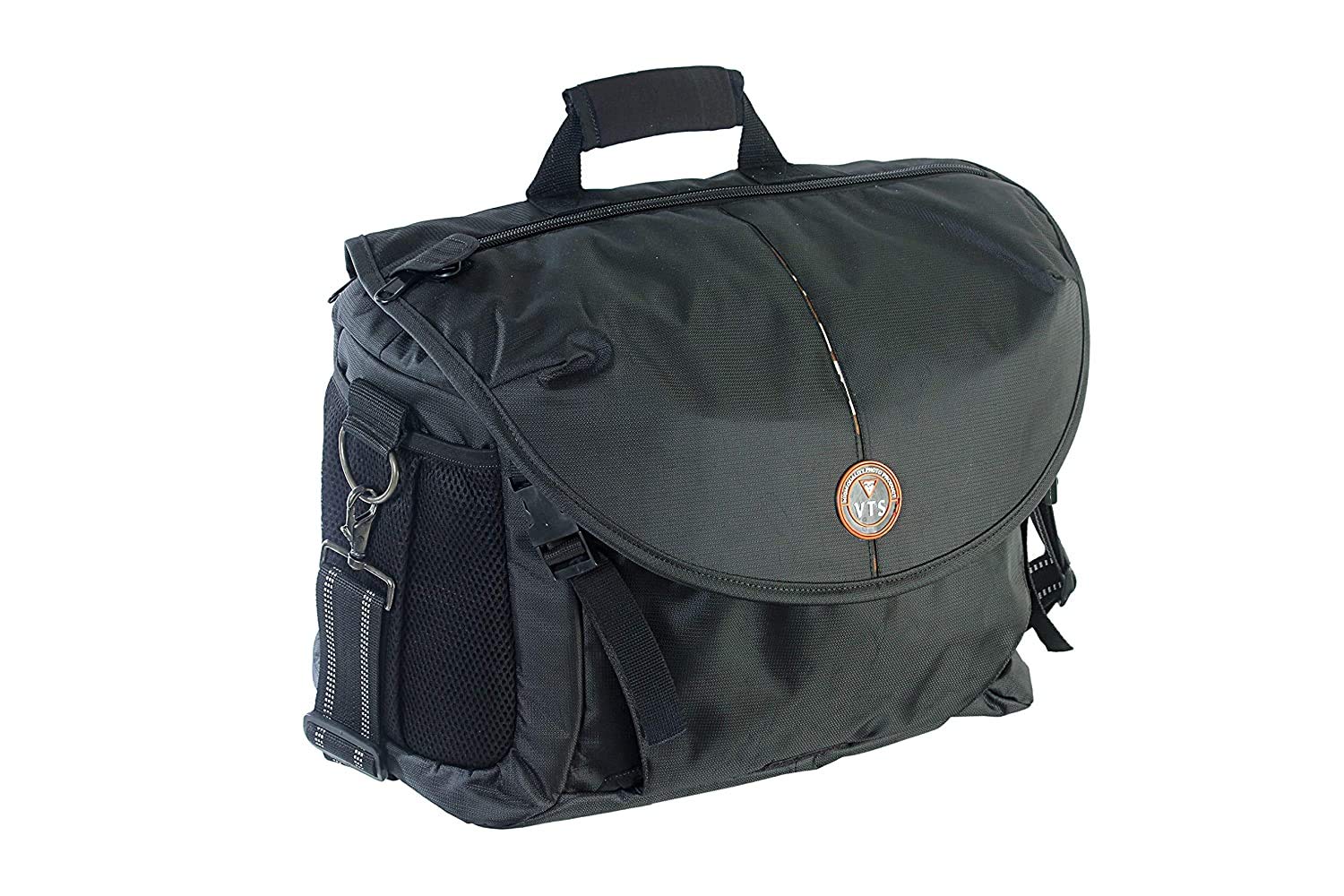 Vts Waterproof Dslr Camera Backpack Shoulder Bag For Lenses, Accessories, Tripod, Monopod, HeavyDuty, And Video Cameras (Black)