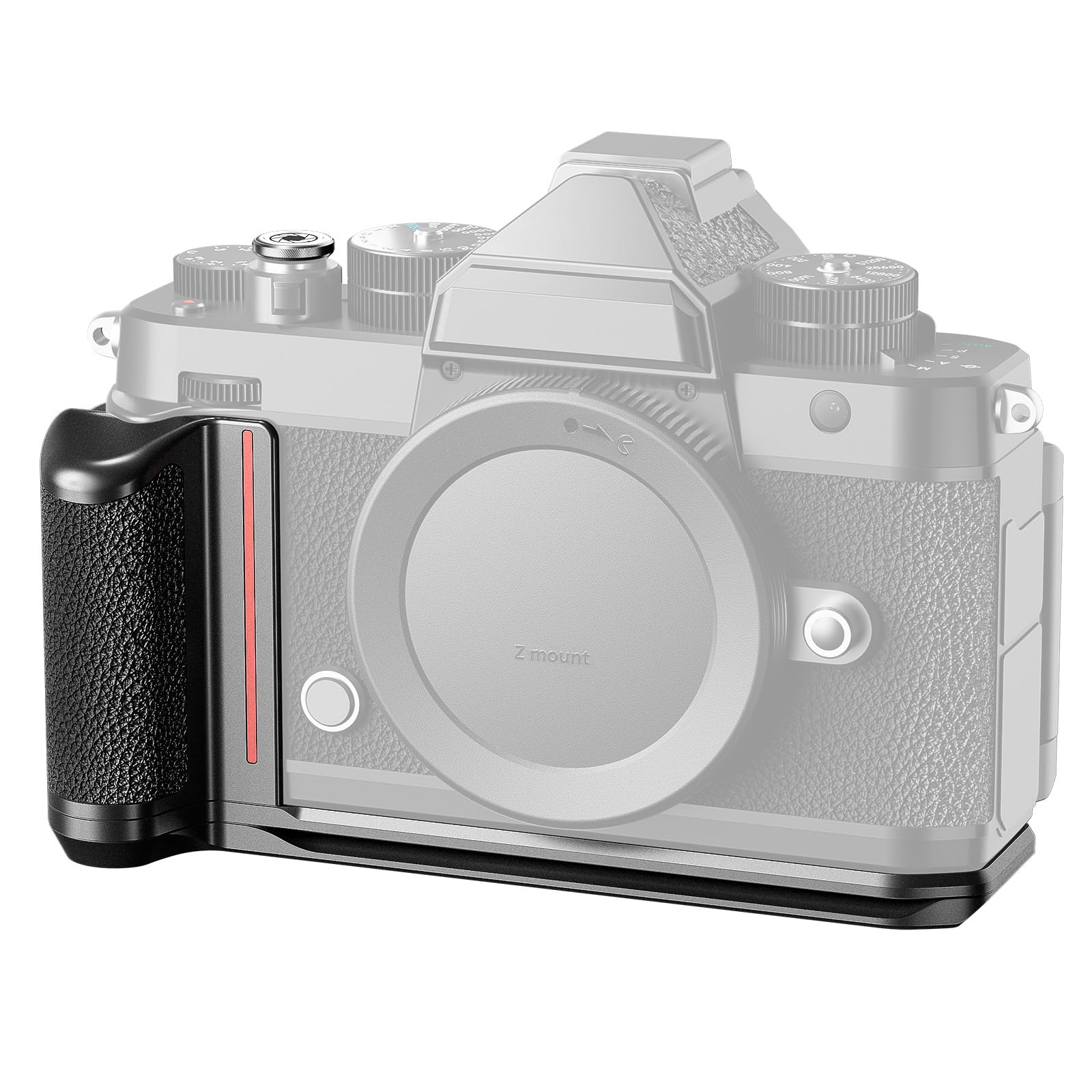 Neewer Zf Handgrip L Shape Grip For Nikon Z F, Ultra Thin Retro Formfitting Camera Mounting Baseplate With Handle & Aluminum Shu