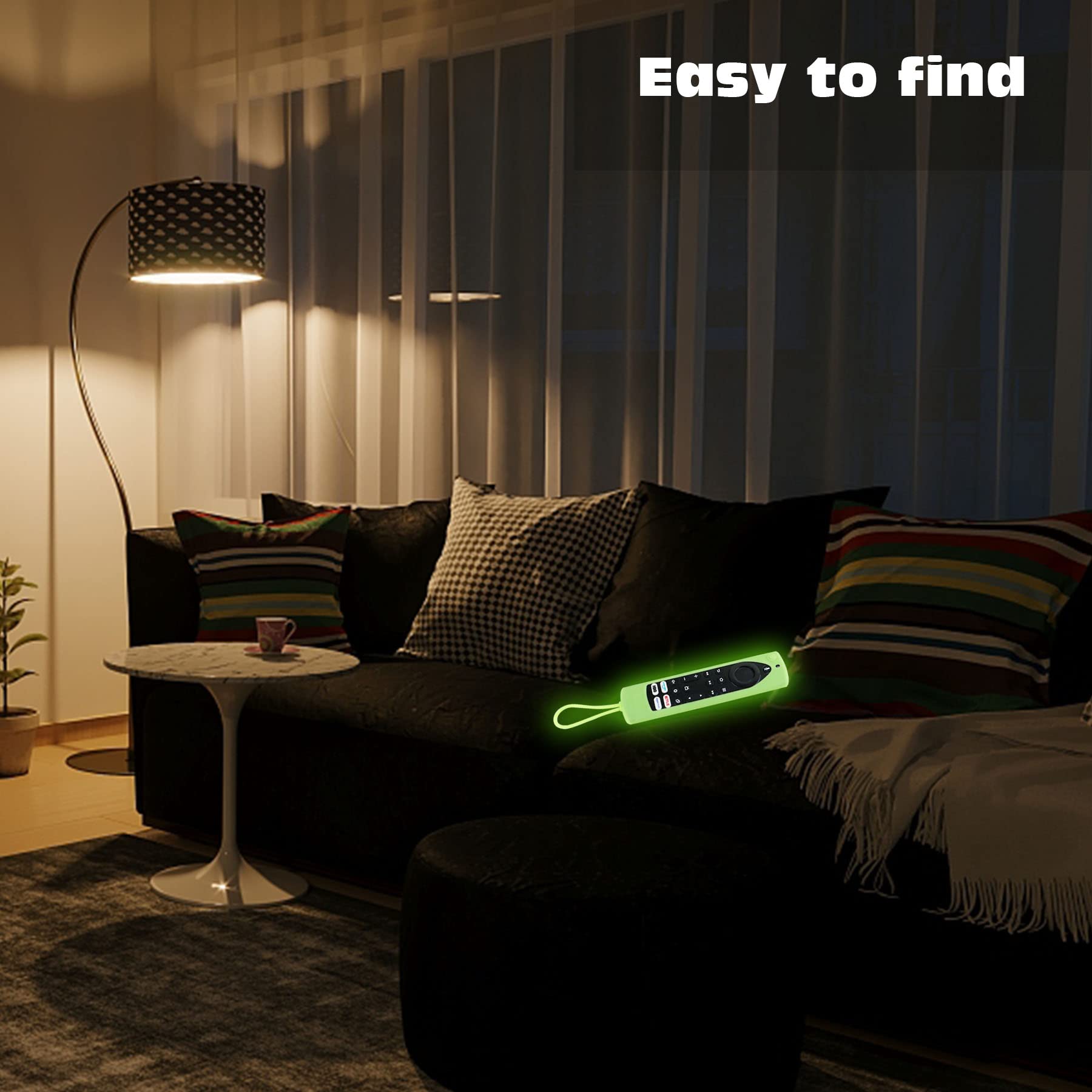 [2 Pack] Climberer Night Vision Covers For Fire 4K Max (2Nd Ed.) | Stick Tv | Firecube | Compatible With(Insignia, Toshiba, Pion